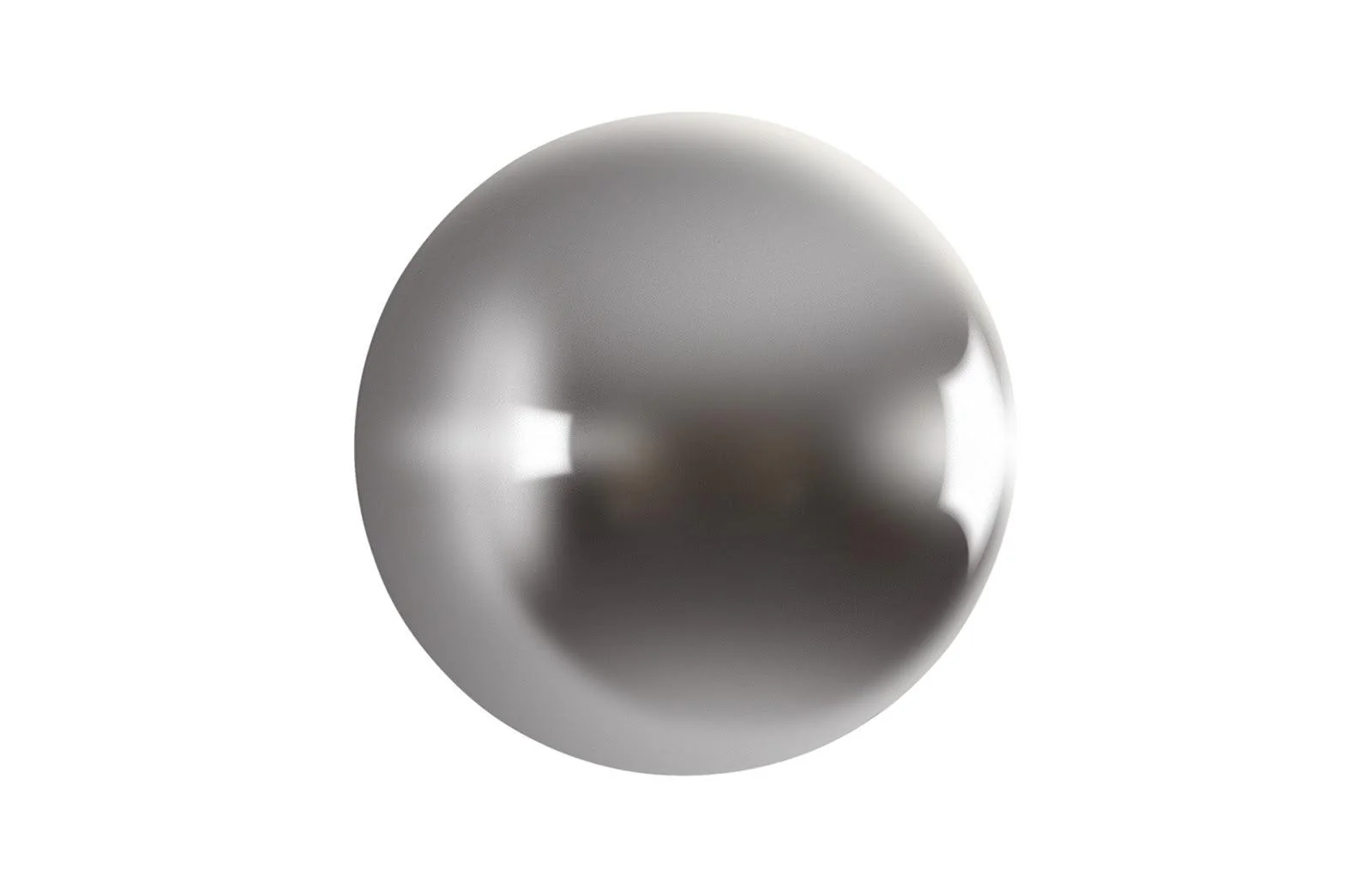 Ball on the Wall, Large, Polished Aluminum Finish - Frankwebs