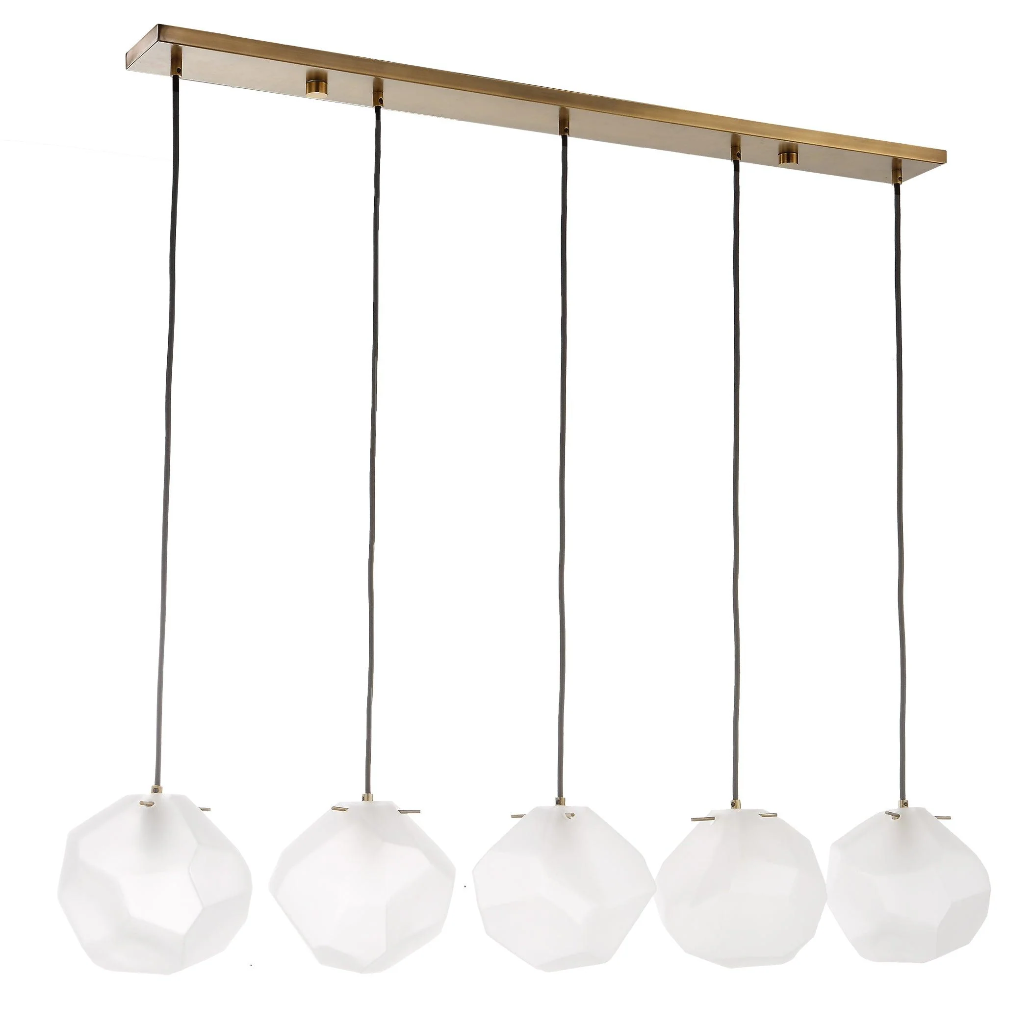 Geodesic 5 Light Linear Pendant - Frankwebs