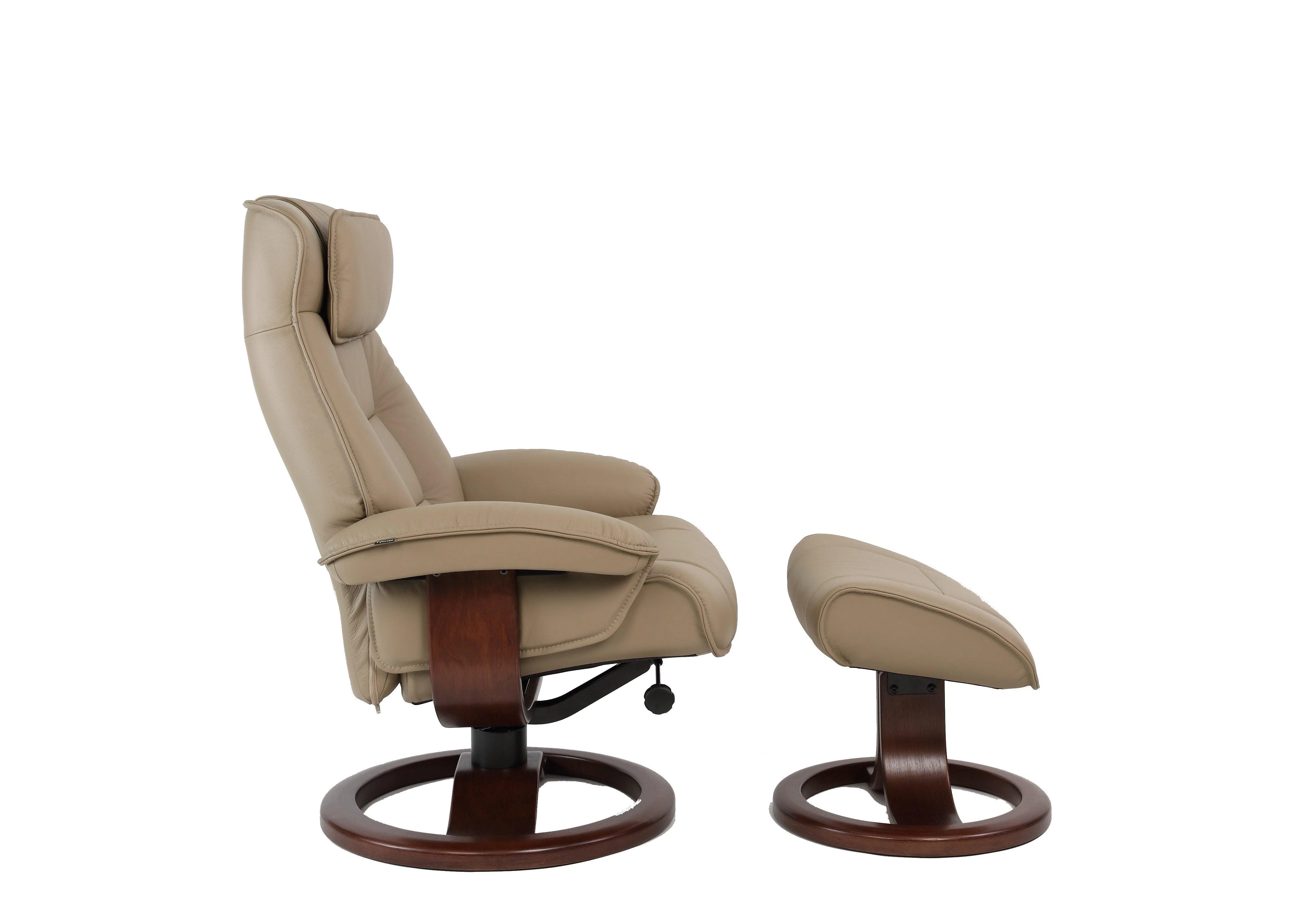 Mustang R Recliner with Footstool - Frankwebs
