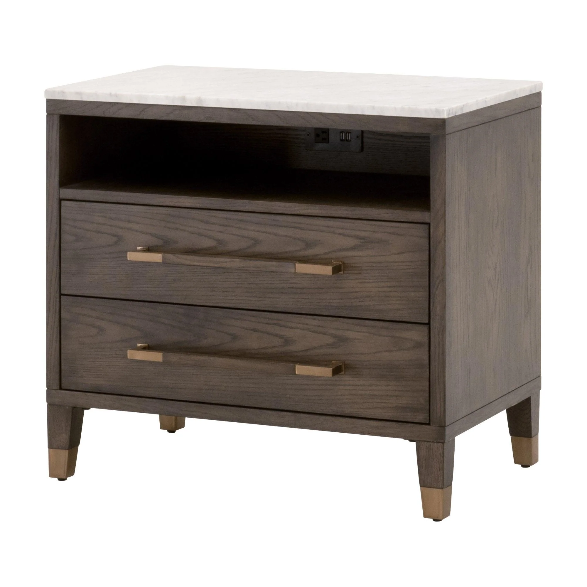 Cambria 2-Drawer Nightstand - Frankwebs