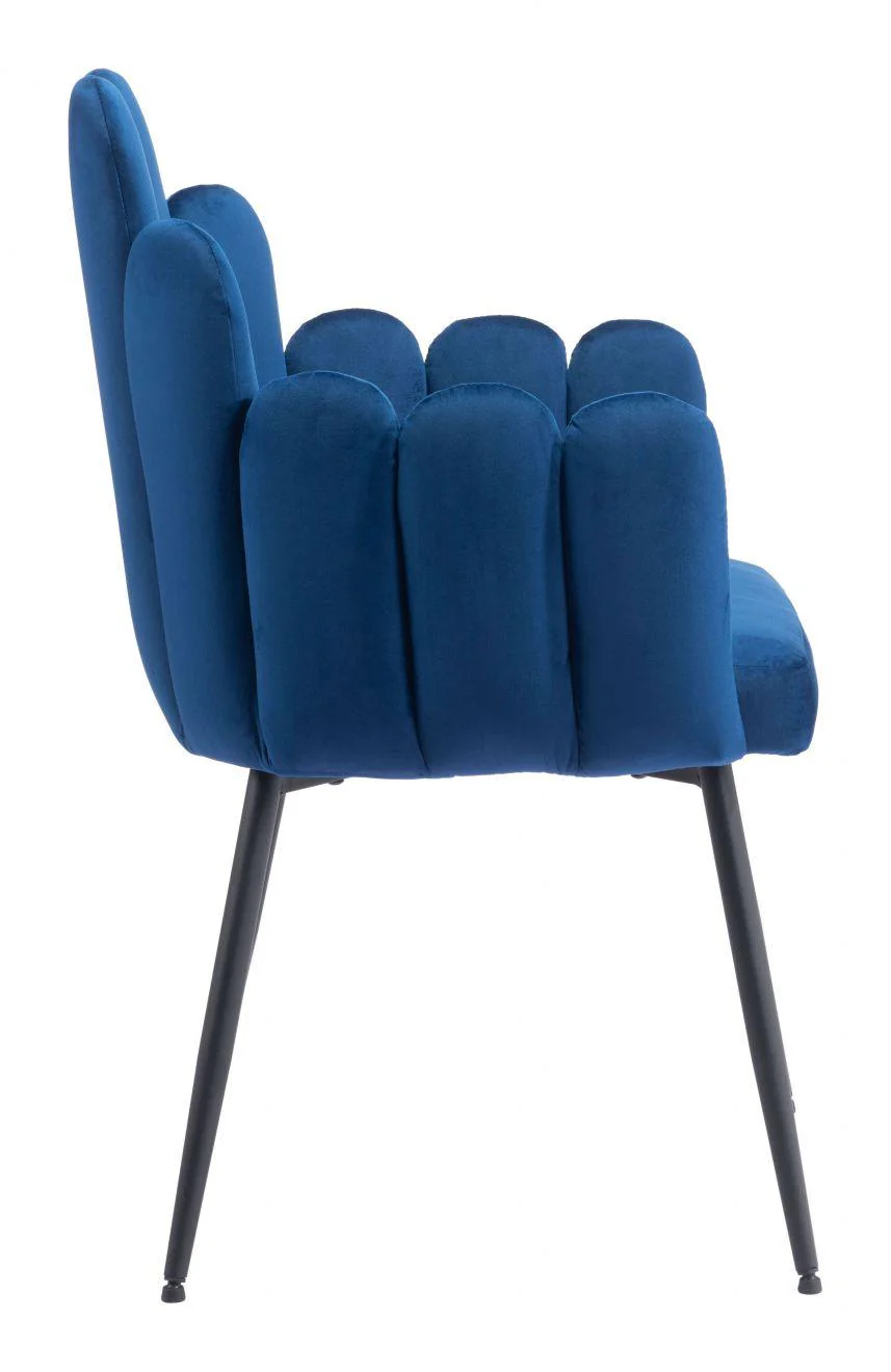 Noosa Dg Chair (Set of 2) Navy Blue - Frankwebs