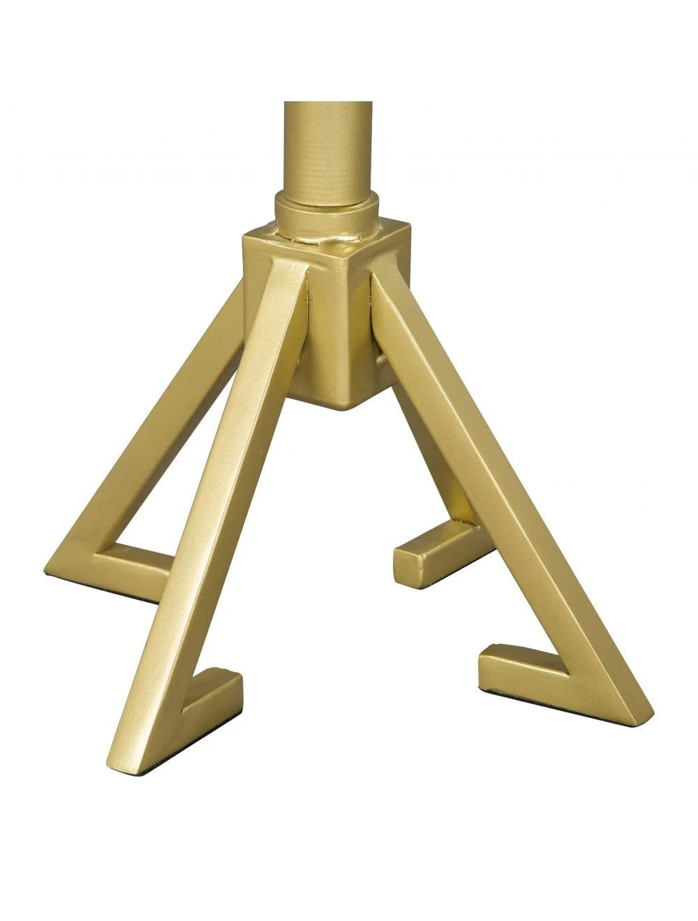 Maurice Side Table White & Gold - Frankwebs