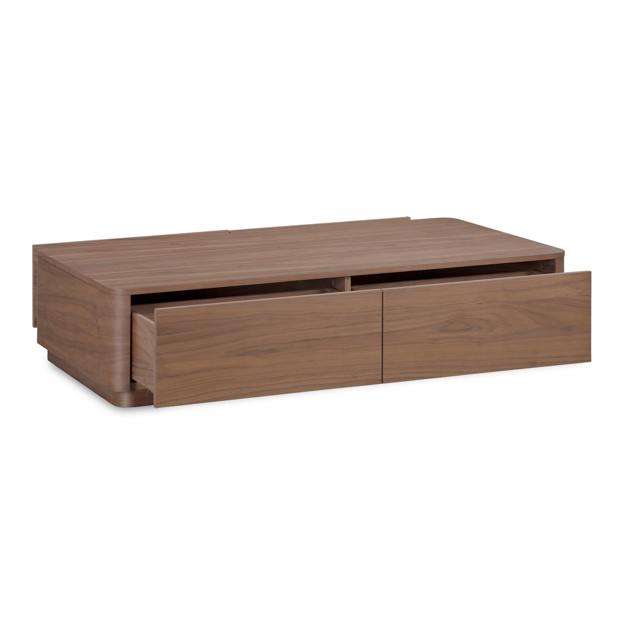 Round Off Coffee Table Walnut - Frankwebs