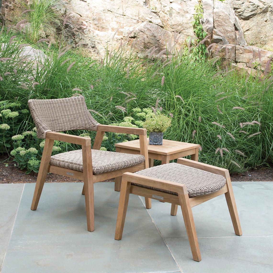 Spencer Club Ottoman - Frankwebs