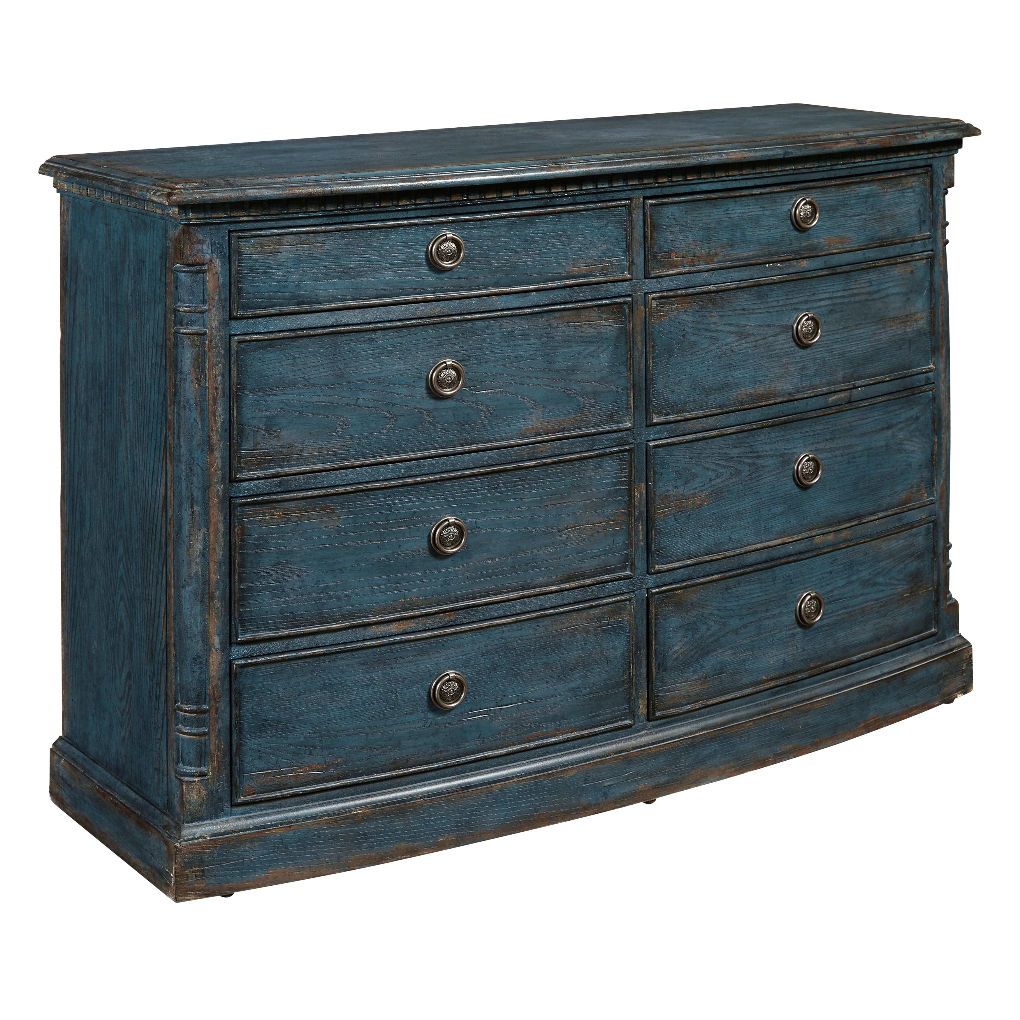 Robin Egg Blue 8 Drawer Dresser - Frankwebs