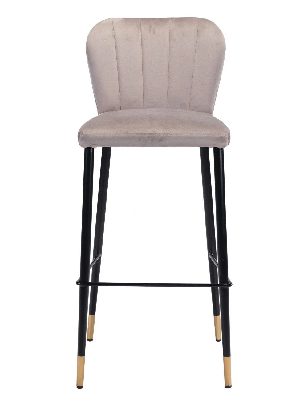 Manchester Bar Chair (Set of 2) Gray - Frankwebs