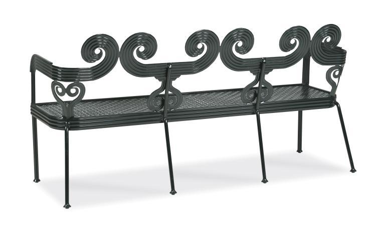 Augustine Scrolled Bench - Frankwebs