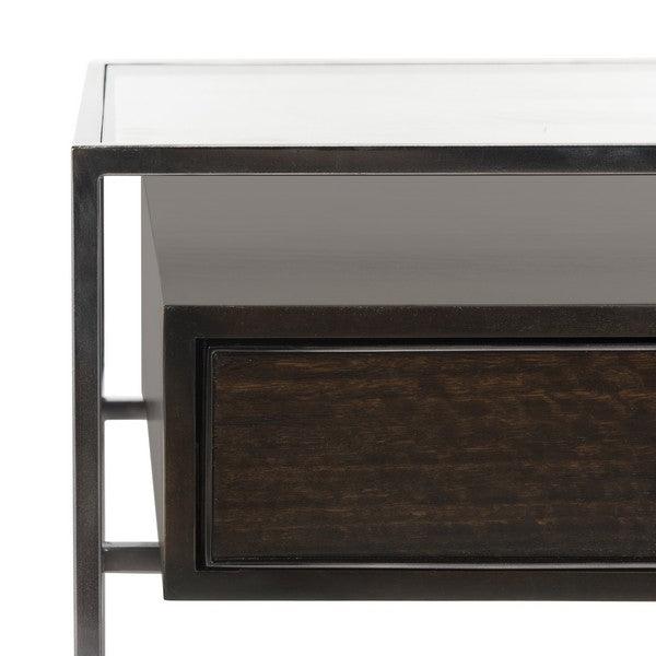 CAELAN GLASS SIDE TABLE - Frankwebs