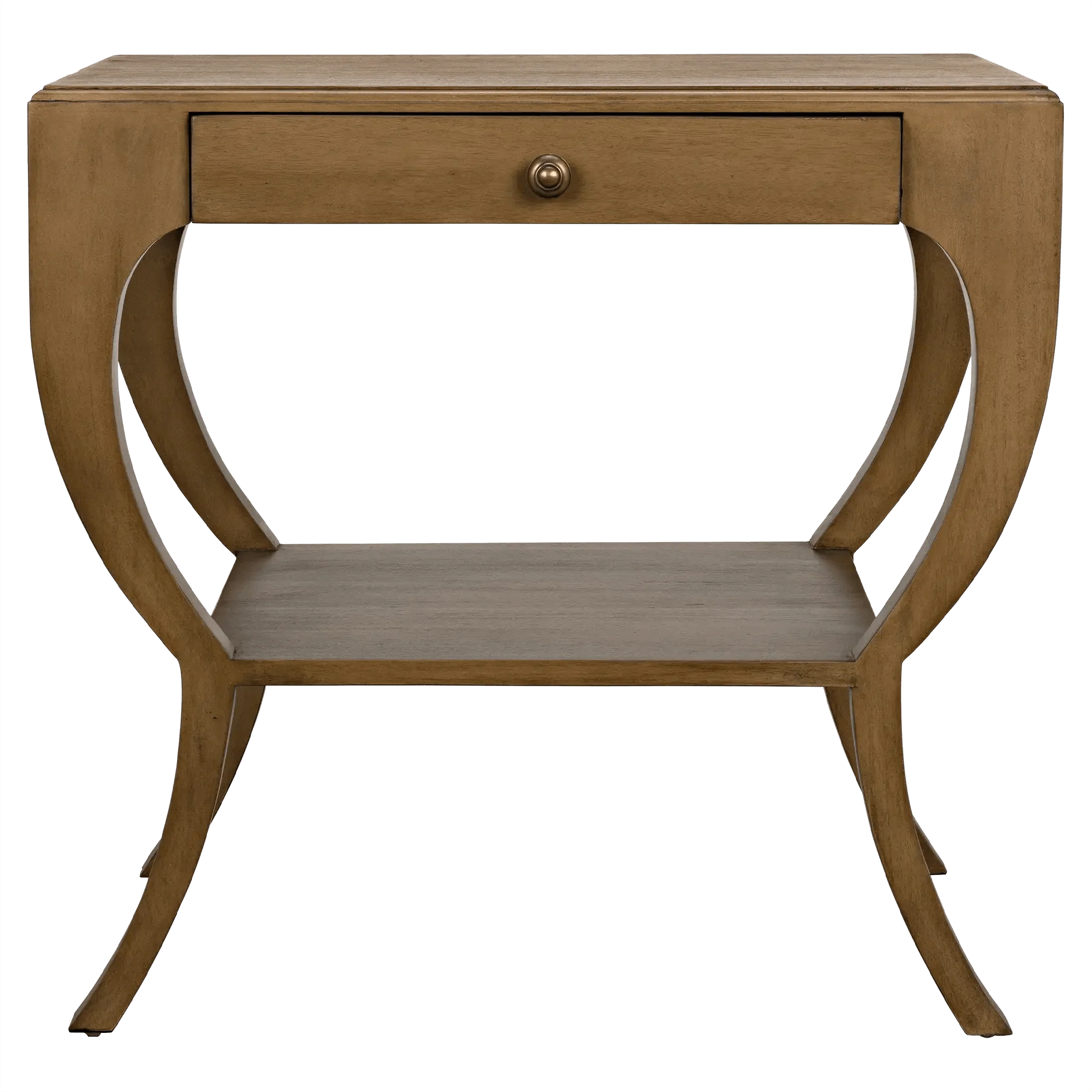 Maude Side Table, Saddle Brown - Frankwebs