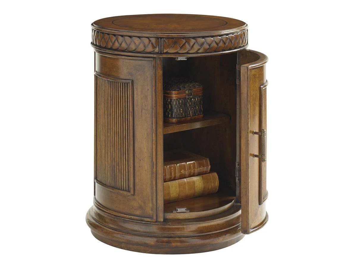 Bali Hai Belize Round End Table - Frankwebs