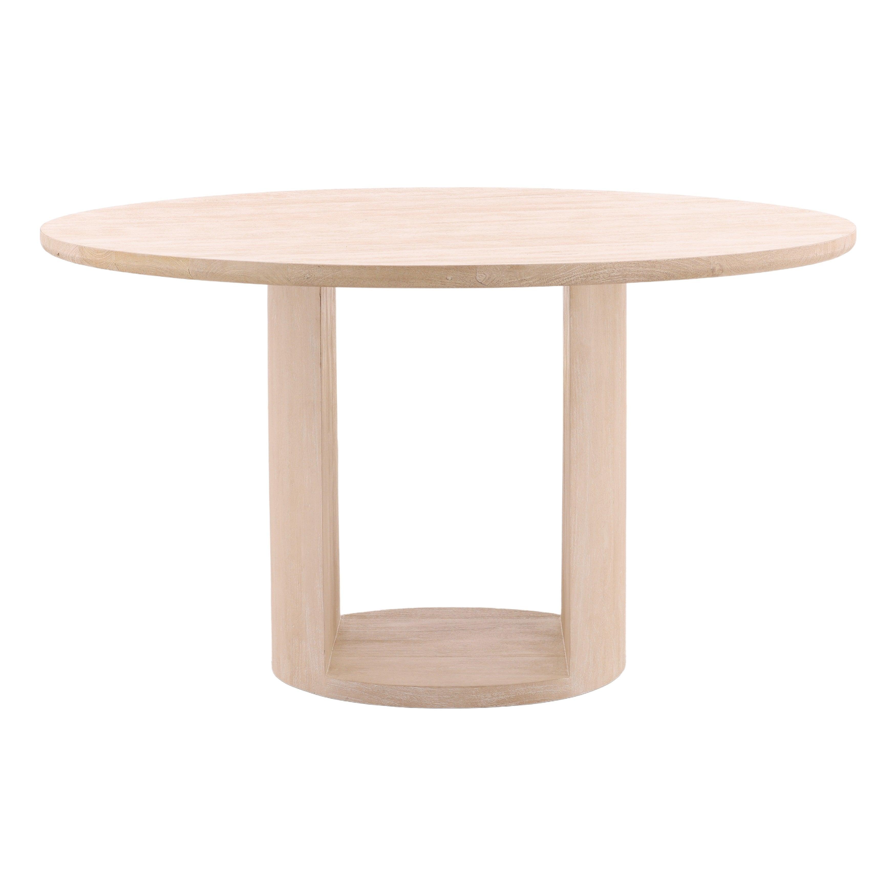 Ibarro Dining Table Light Natural - Frankwebs