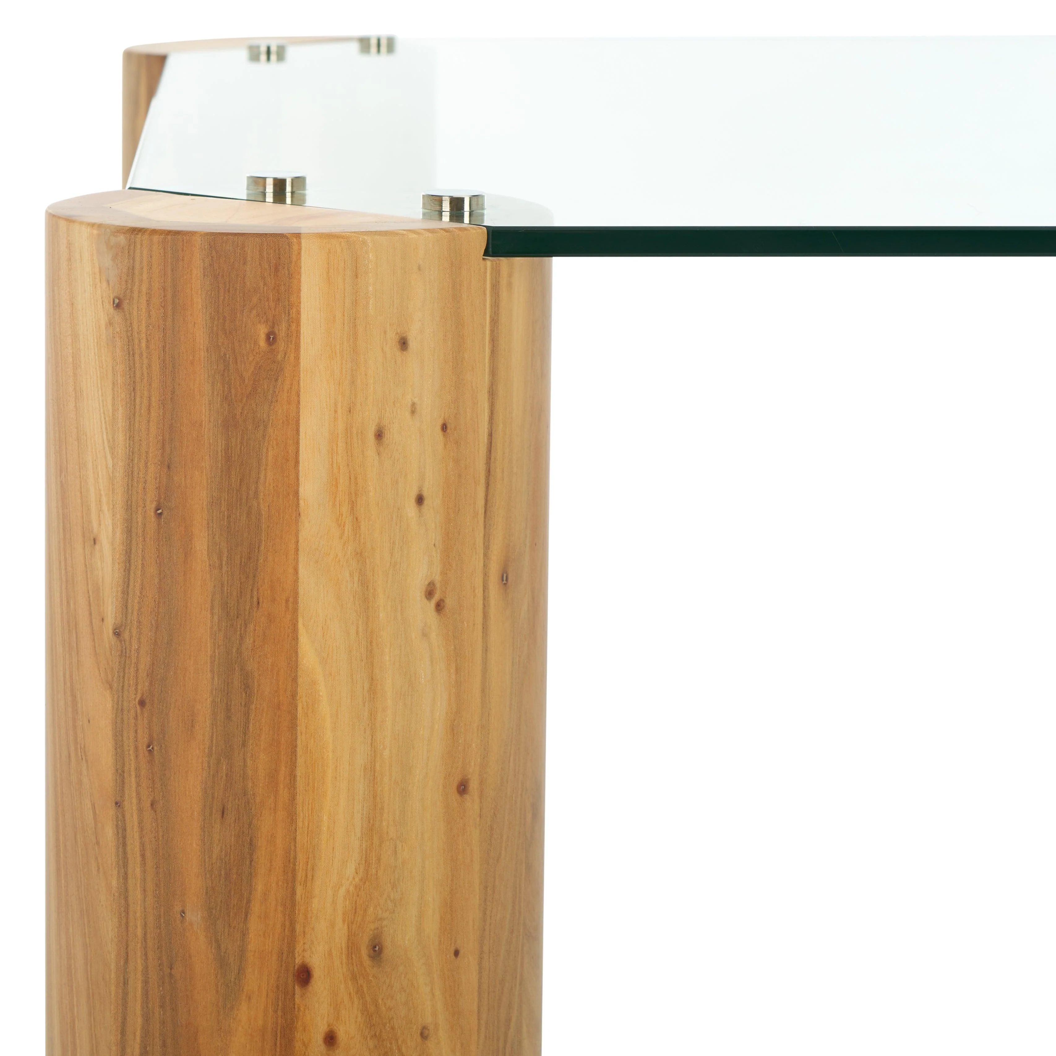 ROBBIE SQUARE GLASS TOP COFFEE TABLE - Frankwebs