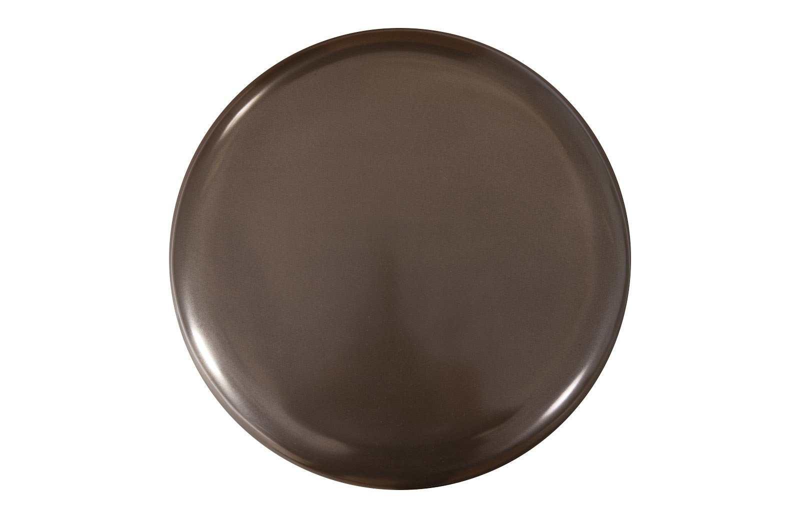 Ribbed Stool, Polished Bronze - Frankwebs