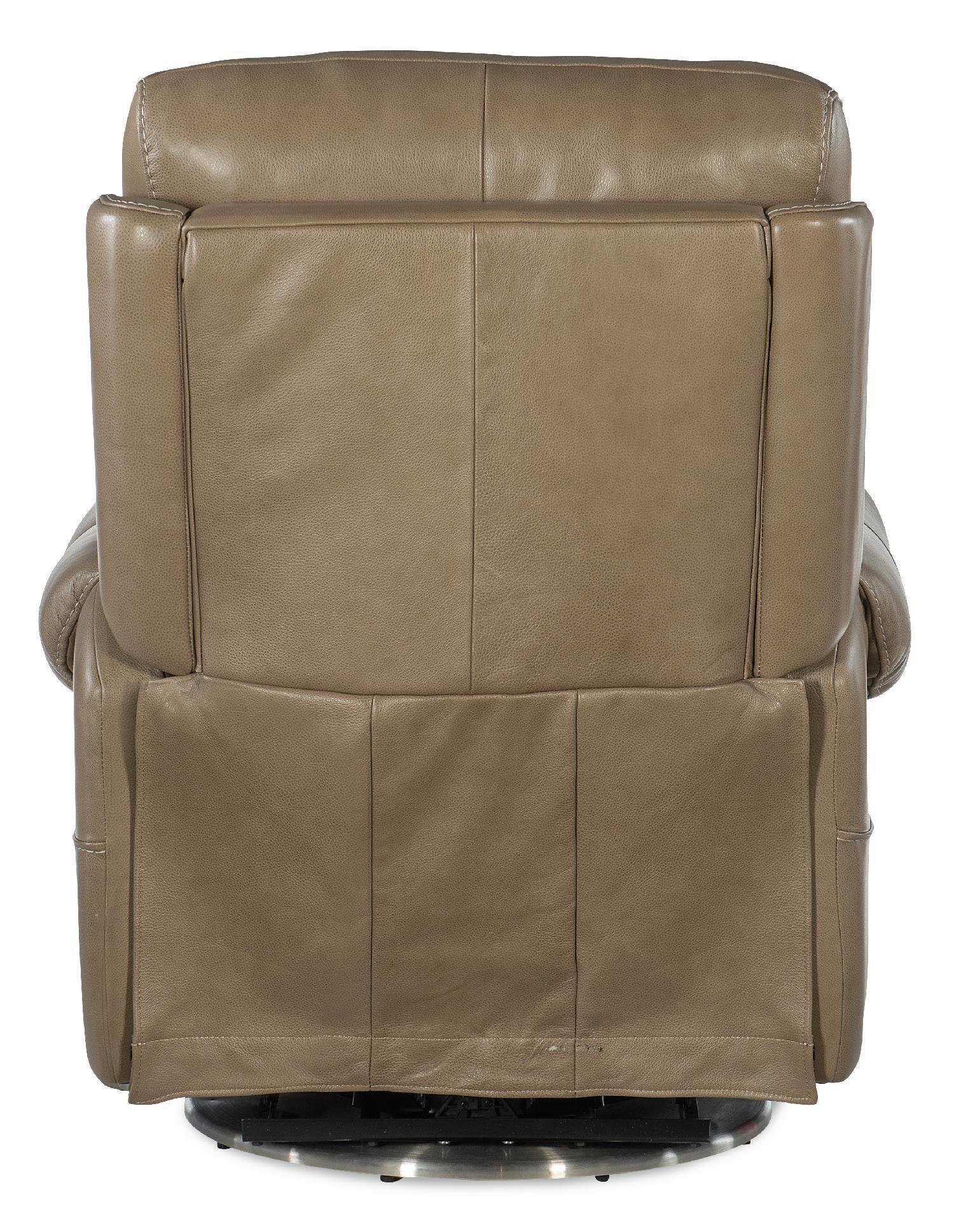 Sterling Swivel Power Recliner with Power Headrest - Frankwebs