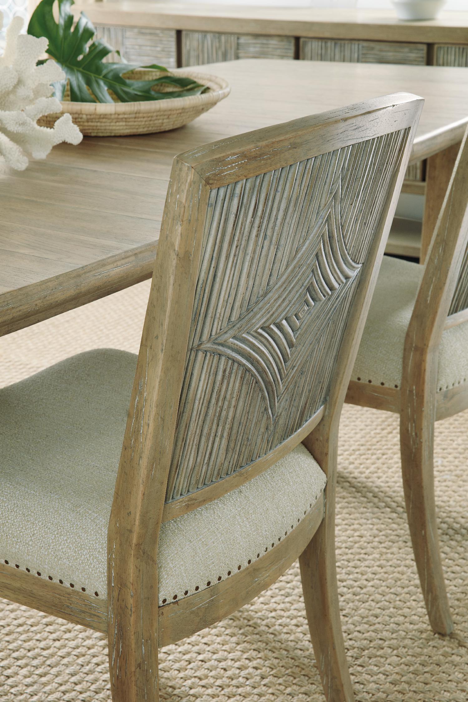 Surfrider Carved Back Side Chair - Set of 2 - Frankwebs