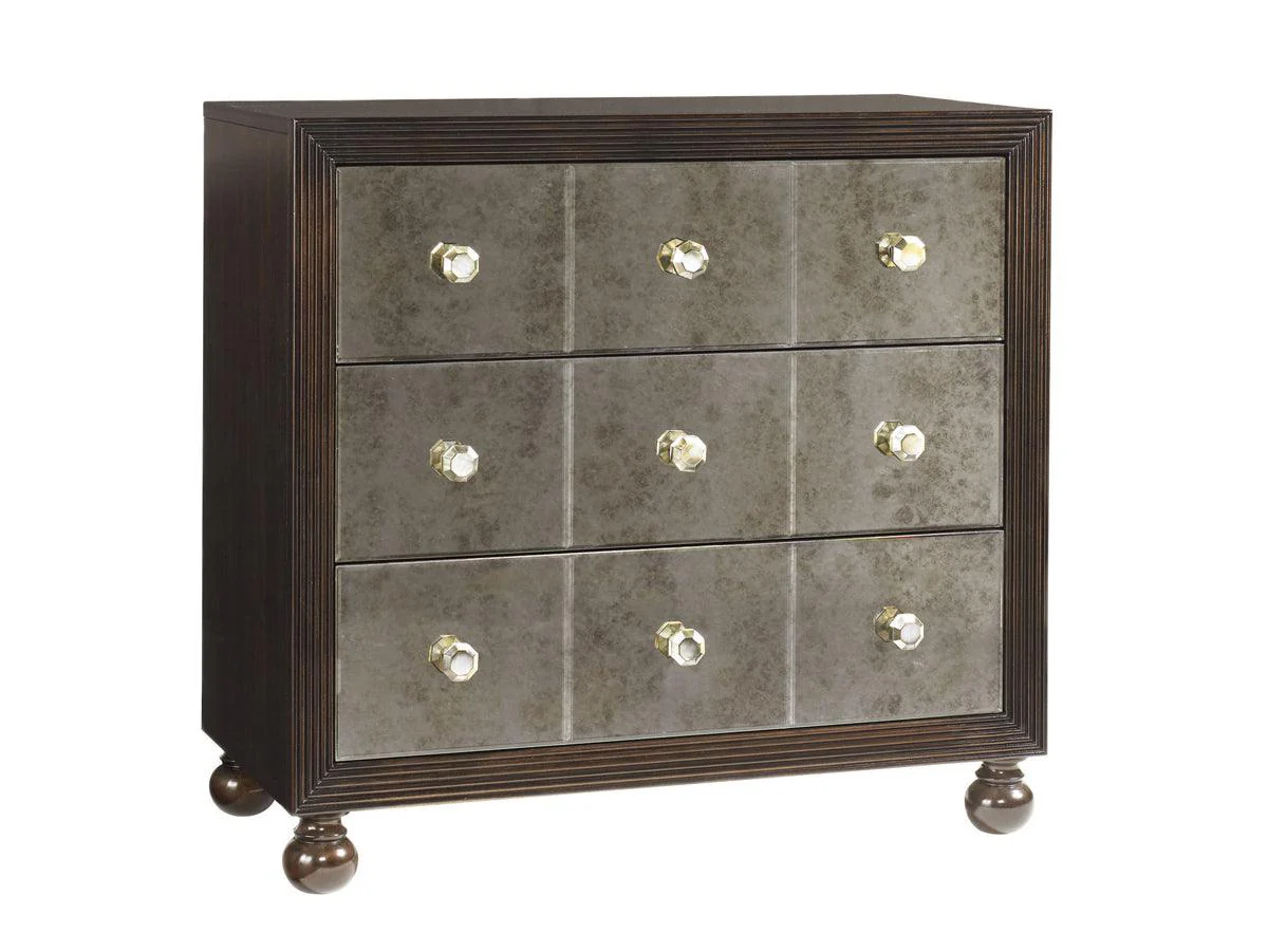 Royal Kahala Starlight Mirrored Nightstand - Frankwebs