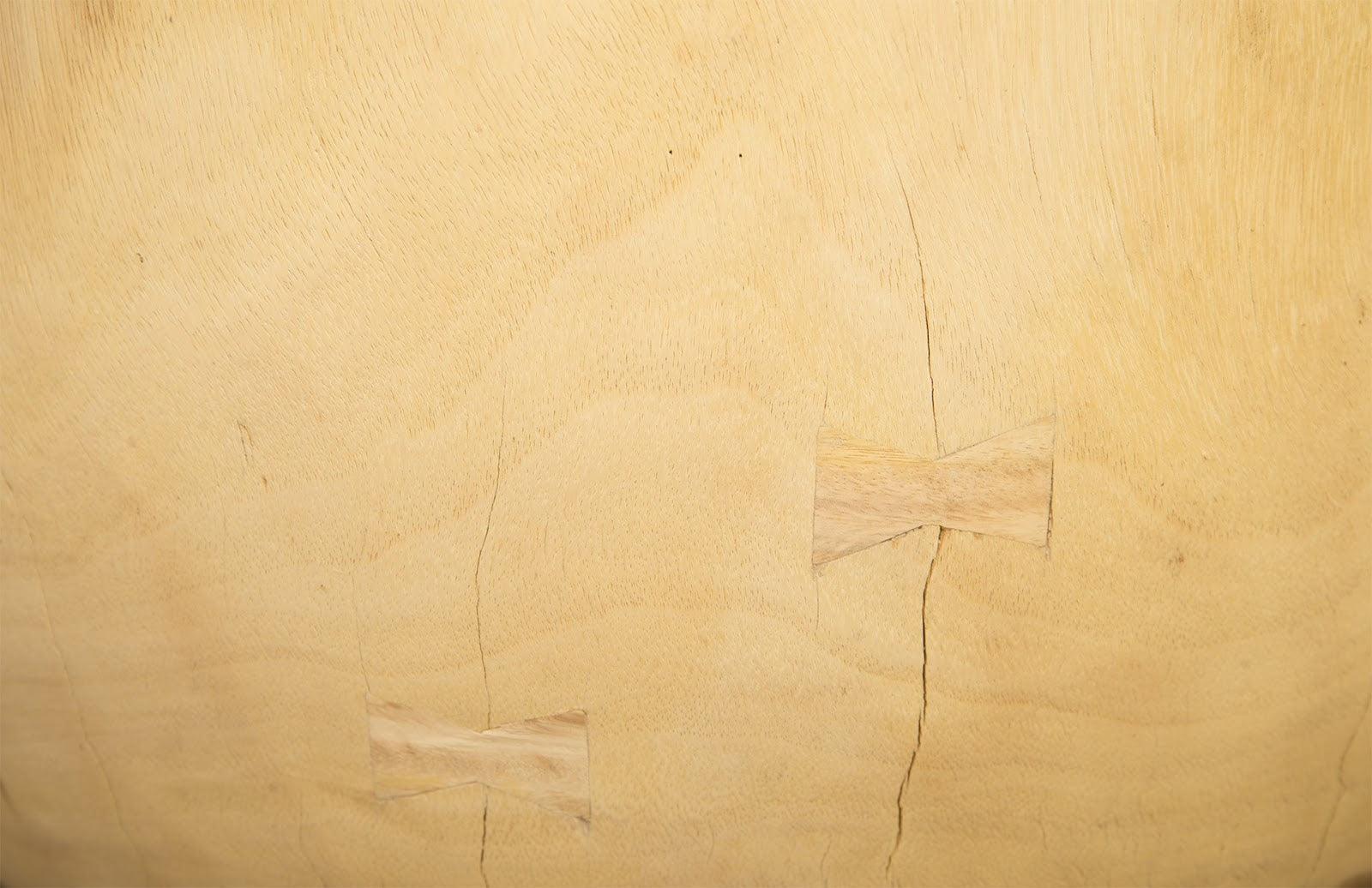 Lathe Side Table, Chamcha Wood - Frankwebs