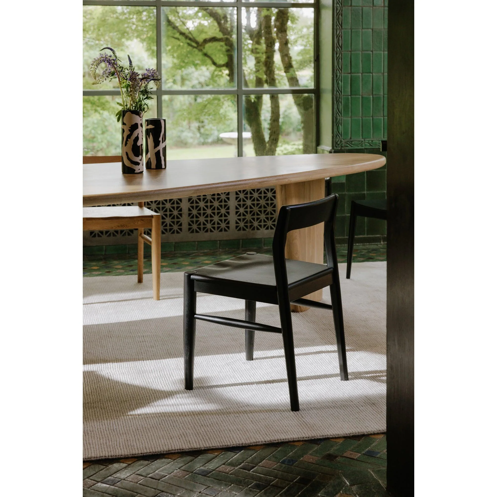 Owing Dining Chair Black - Set Of Two - Frankwebs