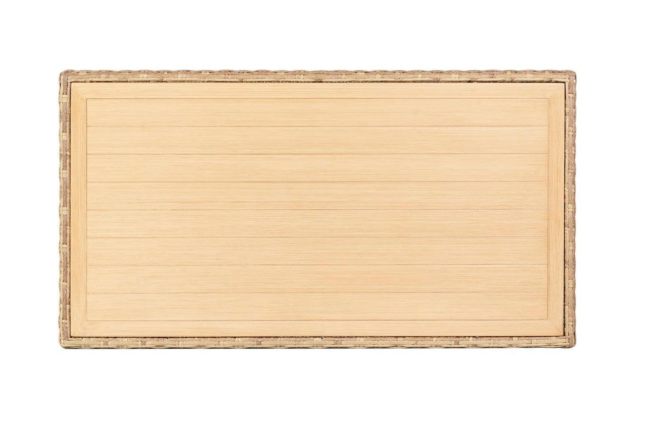 MARGARITA WICKER COFFEE TABLE - Frankwebs