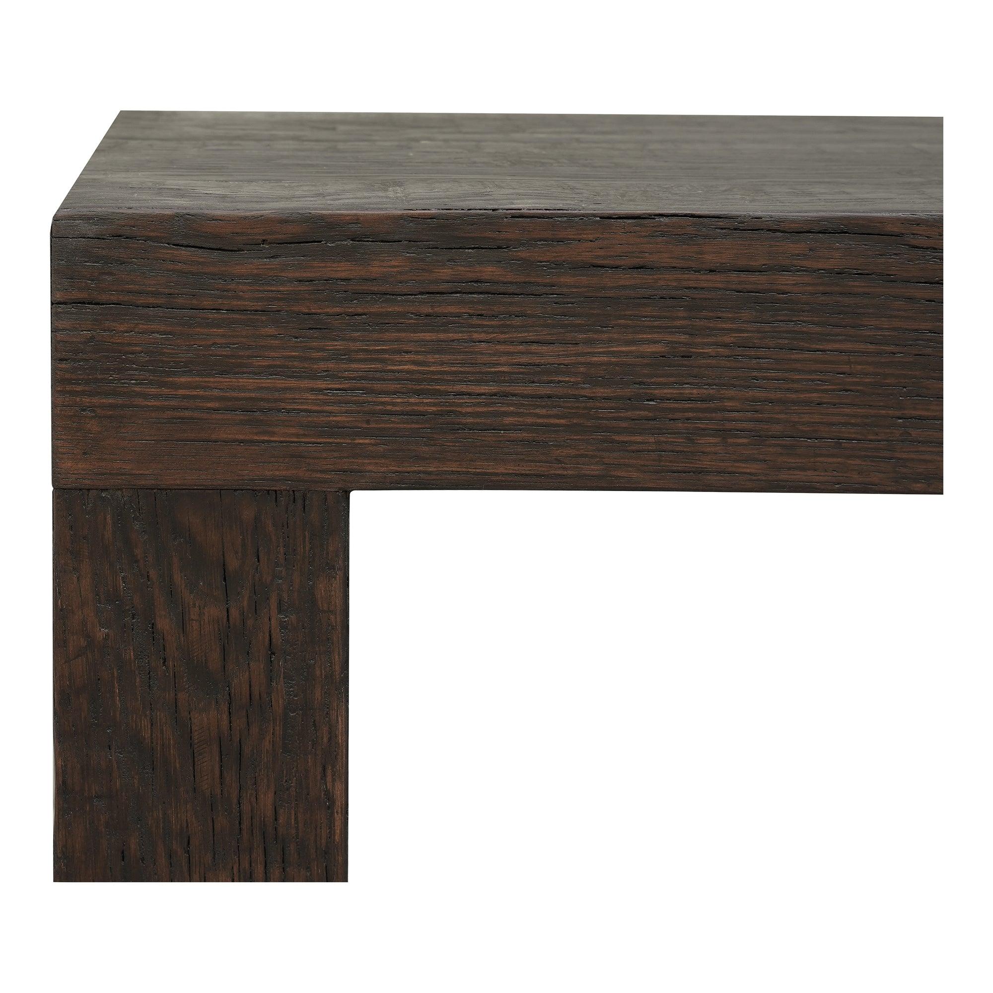 Evander Console Table Rustic Brown - Frankwebs