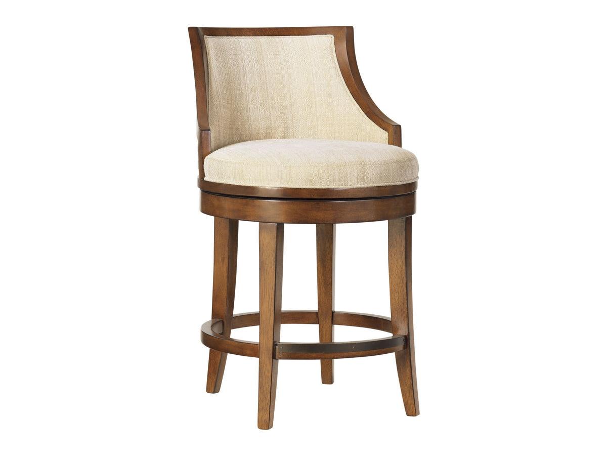 Ocean Club Cabana Swivel Counter Stool - Frankwebs