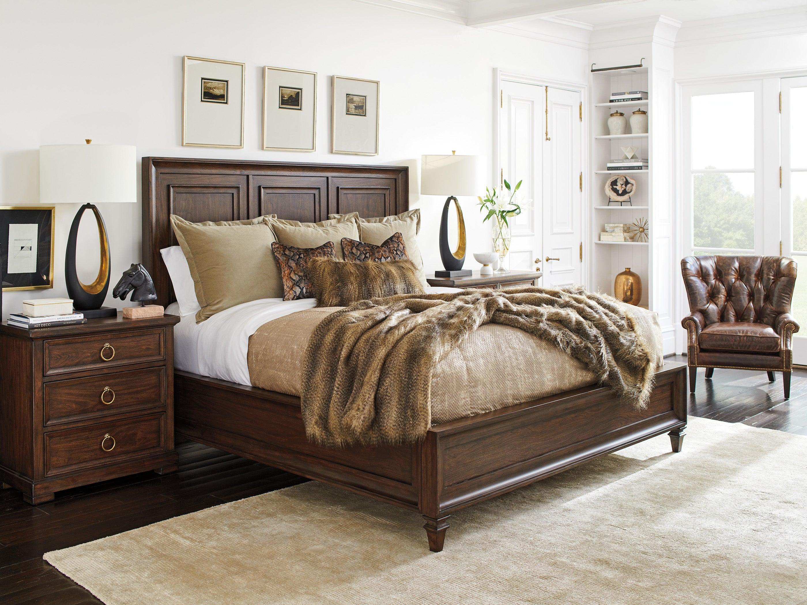 Silverado Walnut Creek Wood Panel Bed - Frankwebs