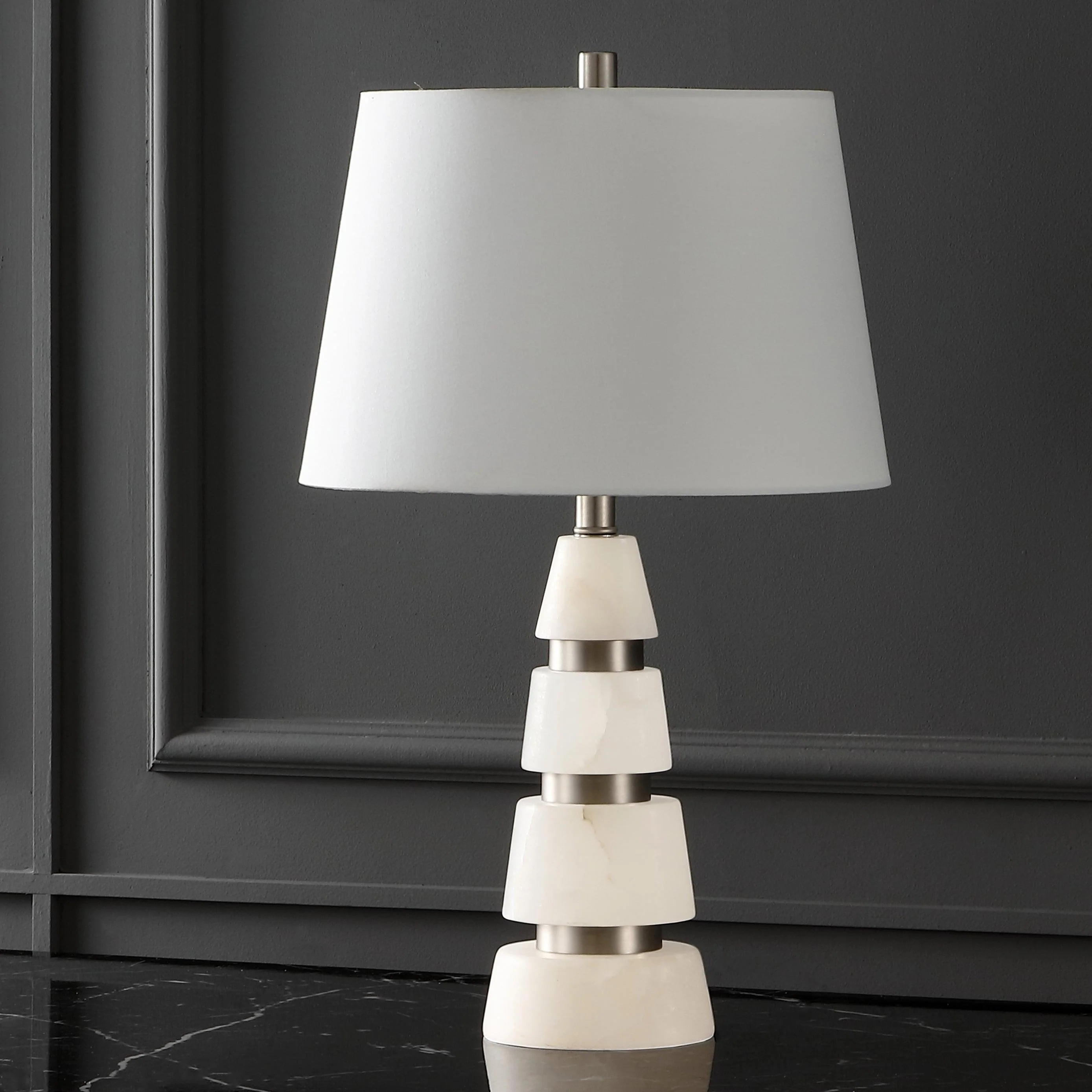 ZHANG ALABASTER TABLE LAMP - Frankwebs