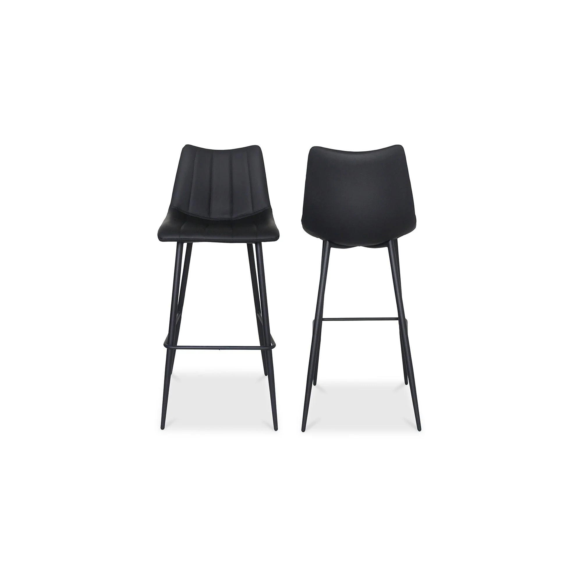 Alibi Barstool Matte Black - Set Of Two - Frankwebs