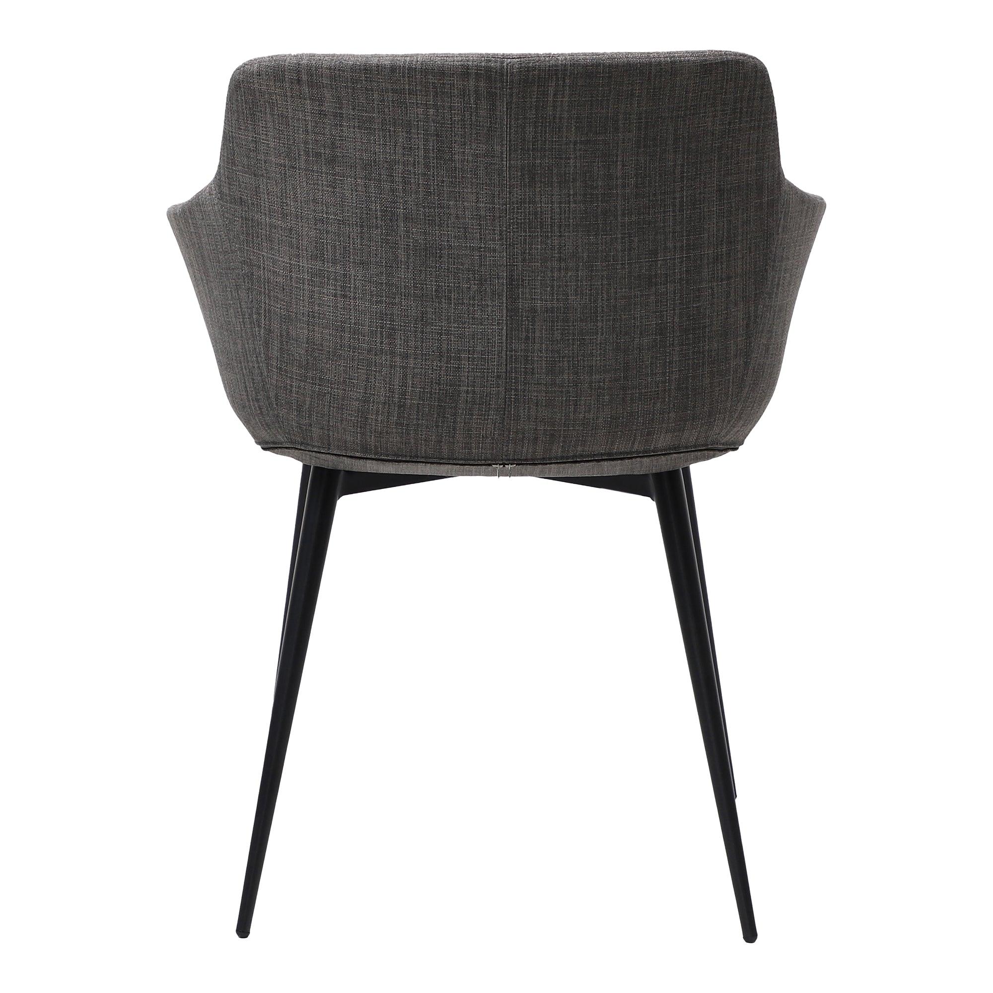Ronda Arm Chair Grey - Set Of Two - Frankwebs