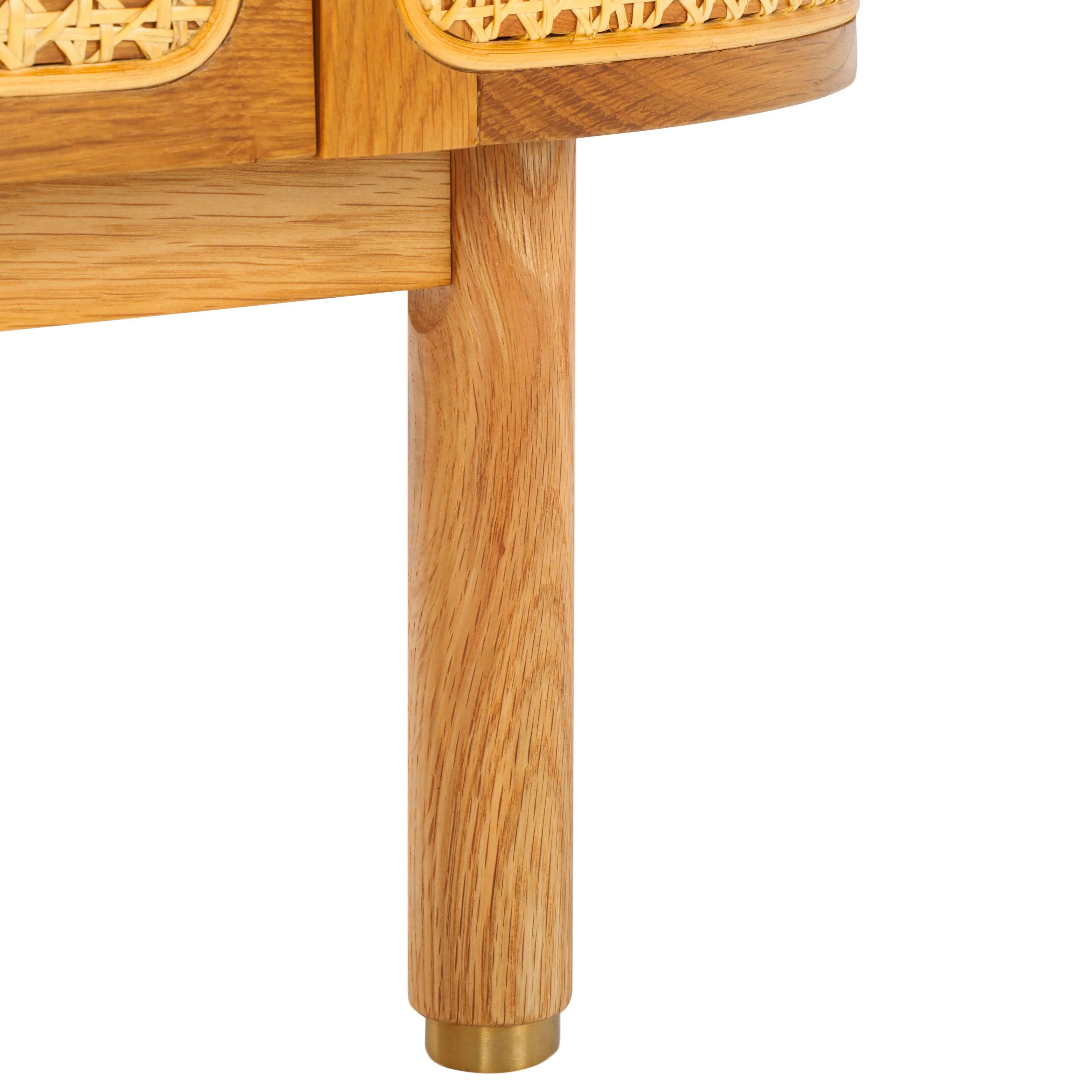 DOLLY CANE AND WOOD SIDEBOARD - Frankwebs