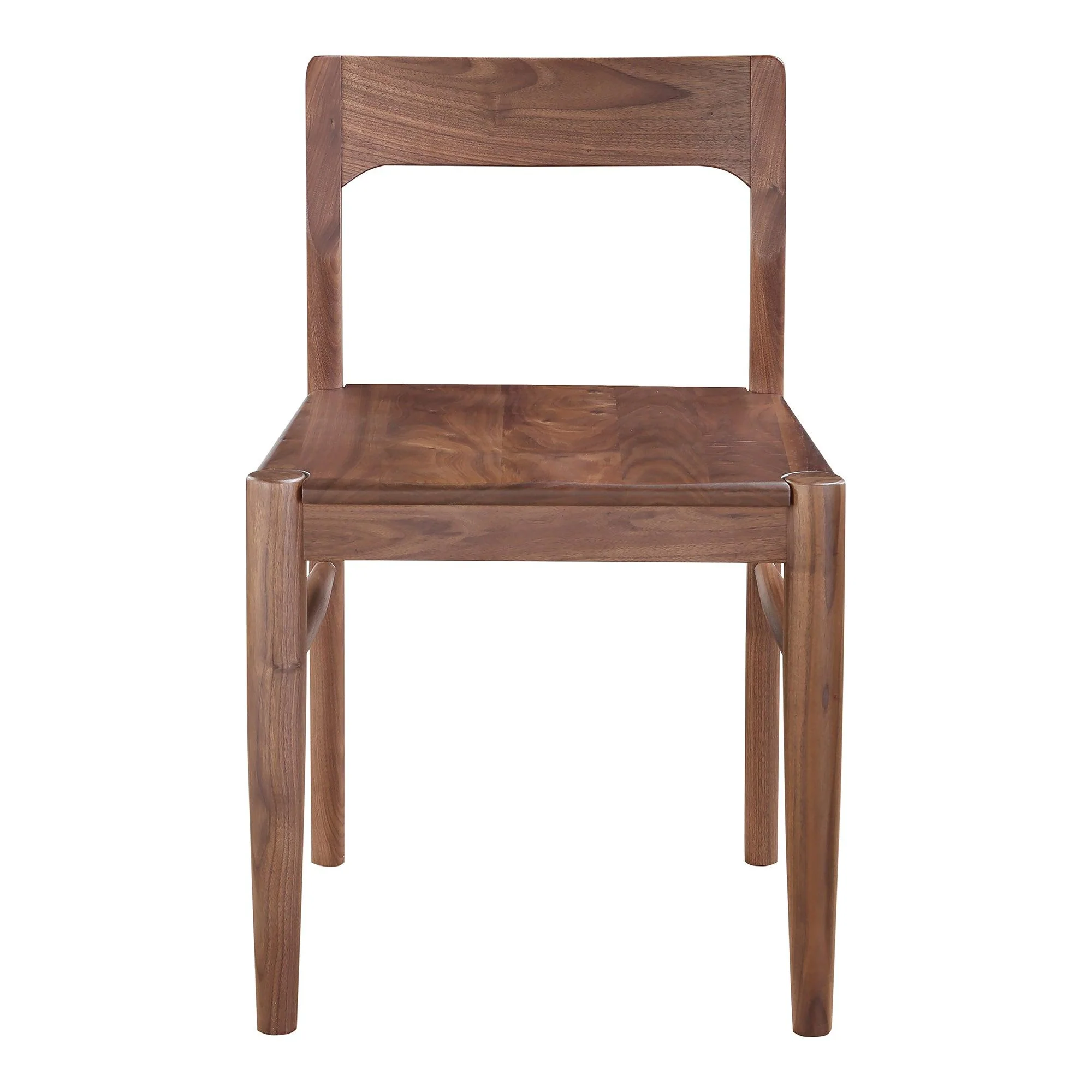 Owing Dining Chair Walnut - Set Of Two - Frankwebs