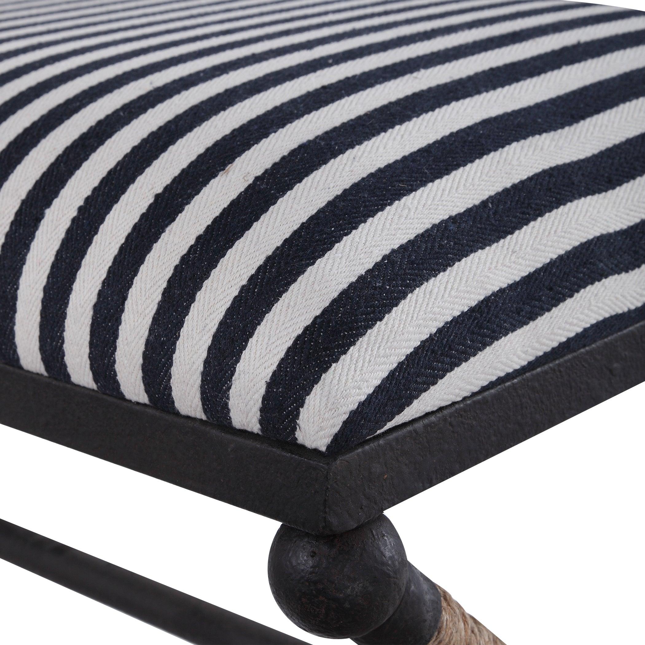 Braddock Striped Bench - Frankwebs