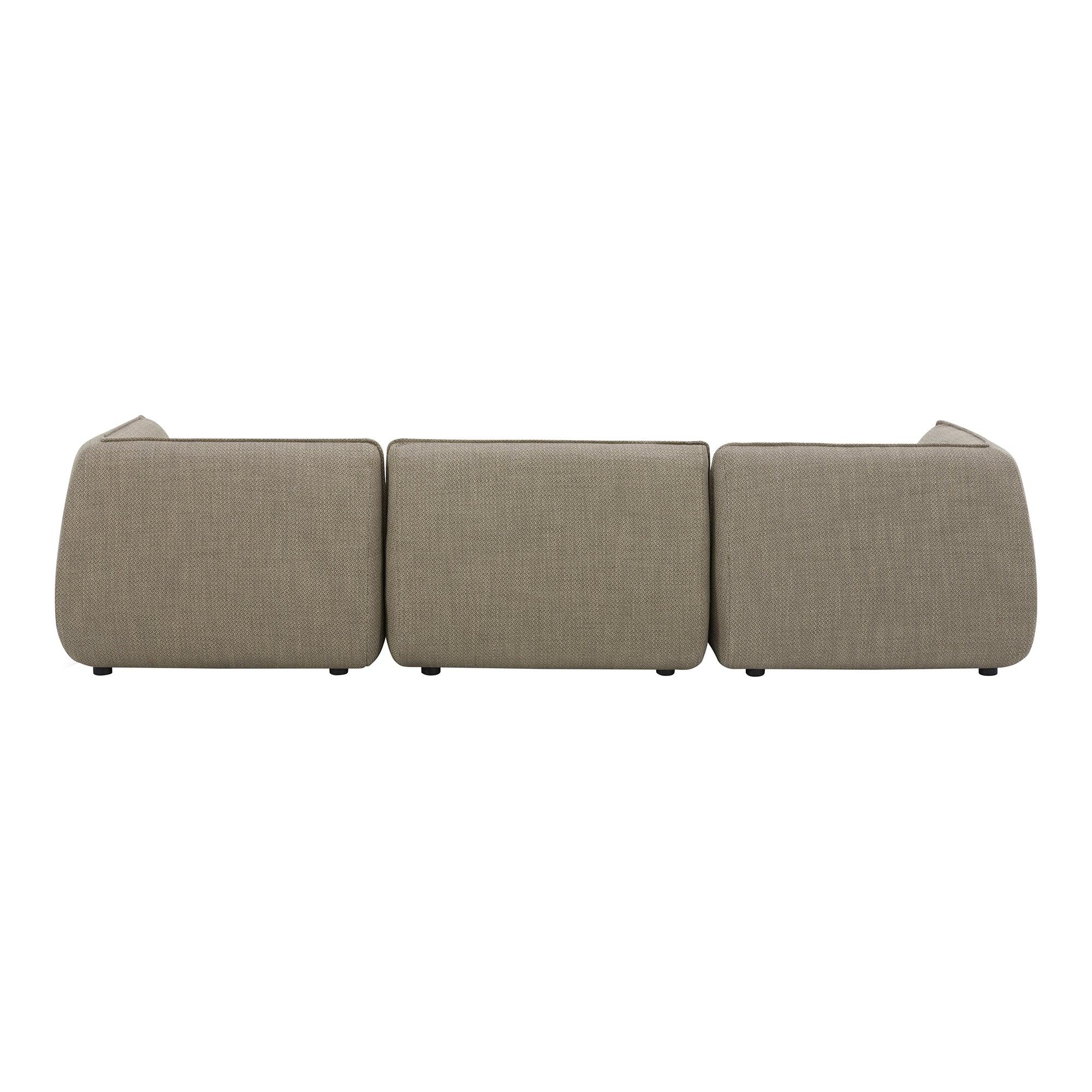 Zeppelin Lounge Modular Sectional Speckled Pumice - Frankwebs