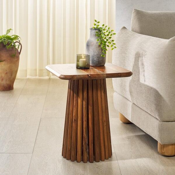 Penelope Wood Accent Table - Frankwebs