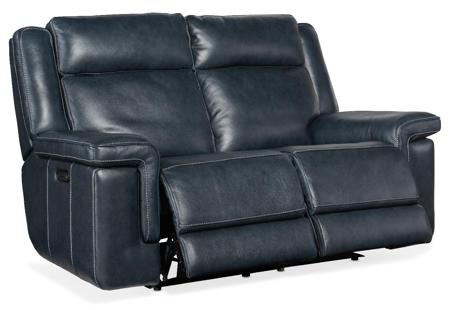 Montel Lay Flat Power Loveseat with Power Headrest & Lumbar - Frankwebs