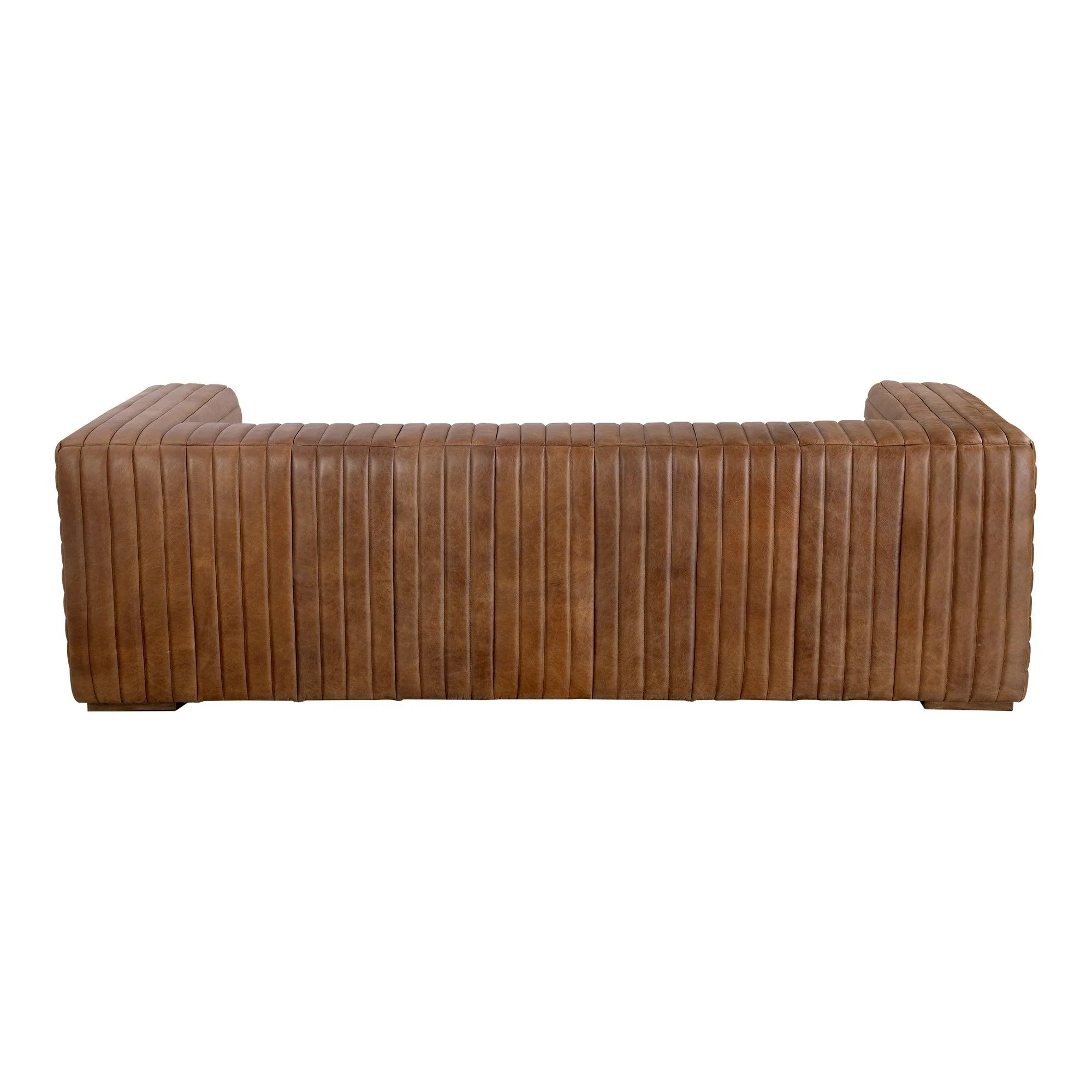 Castle Sofa Open Road Brown Leather - Frankwebs