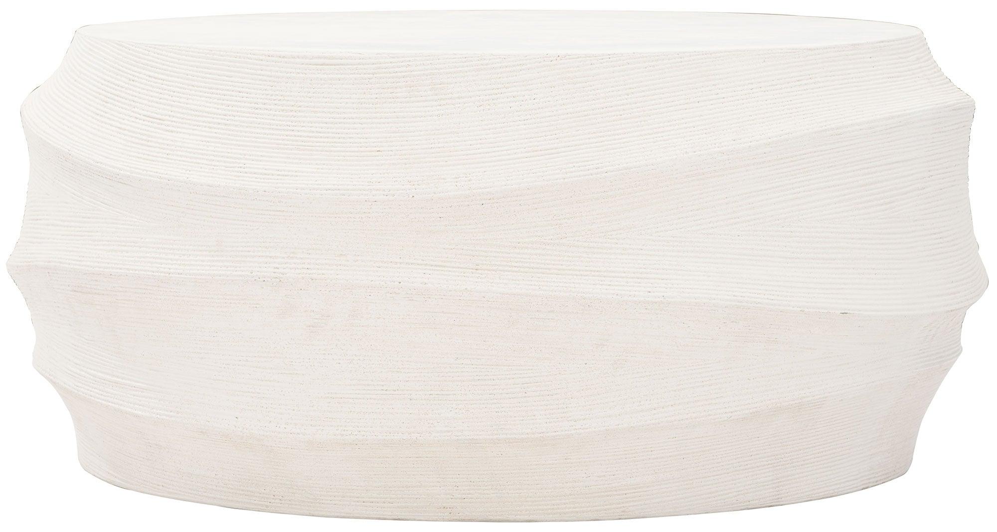 KAI COCKTAIL TABLE NATURAL STONECAST TABLE - Frankwebs