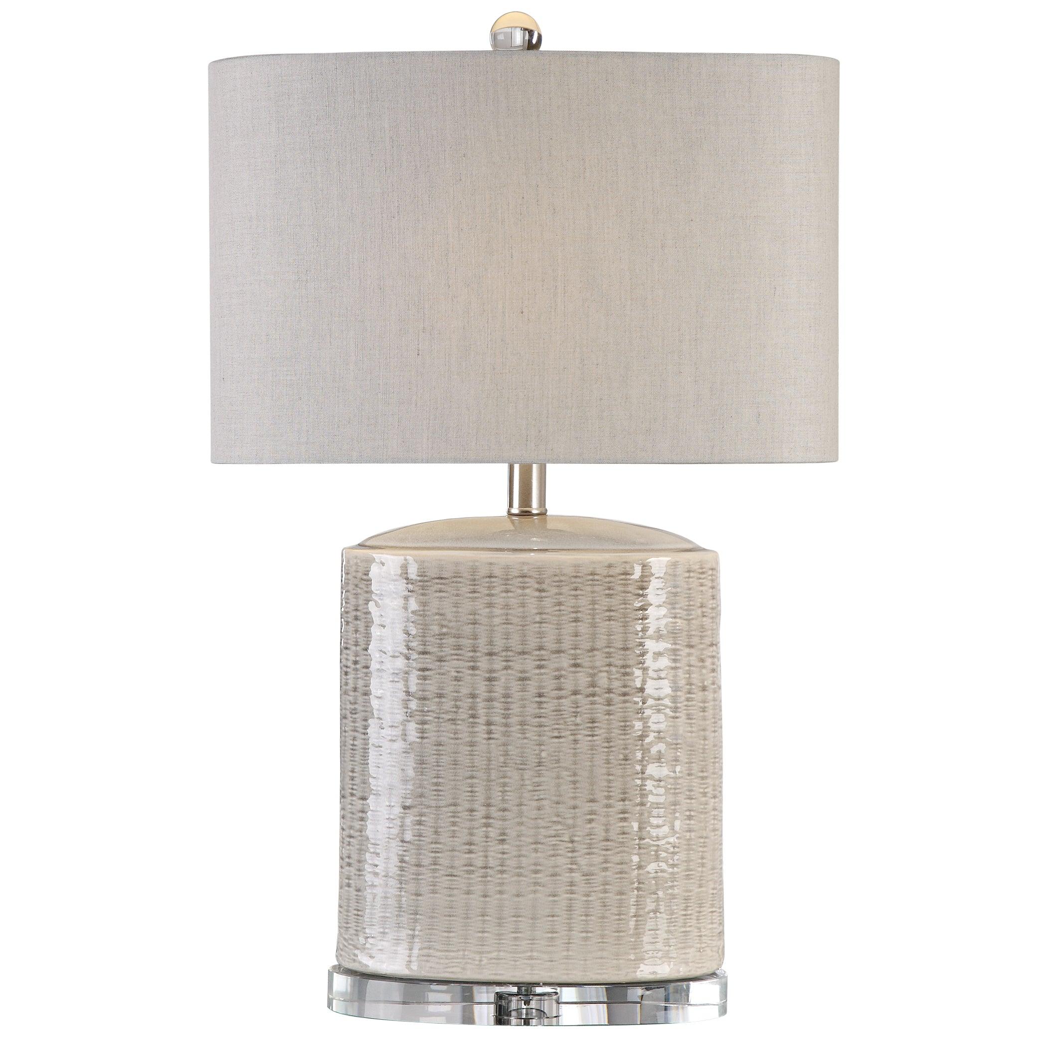 Modica Taupe Ceramic Lamp - Frankwebs