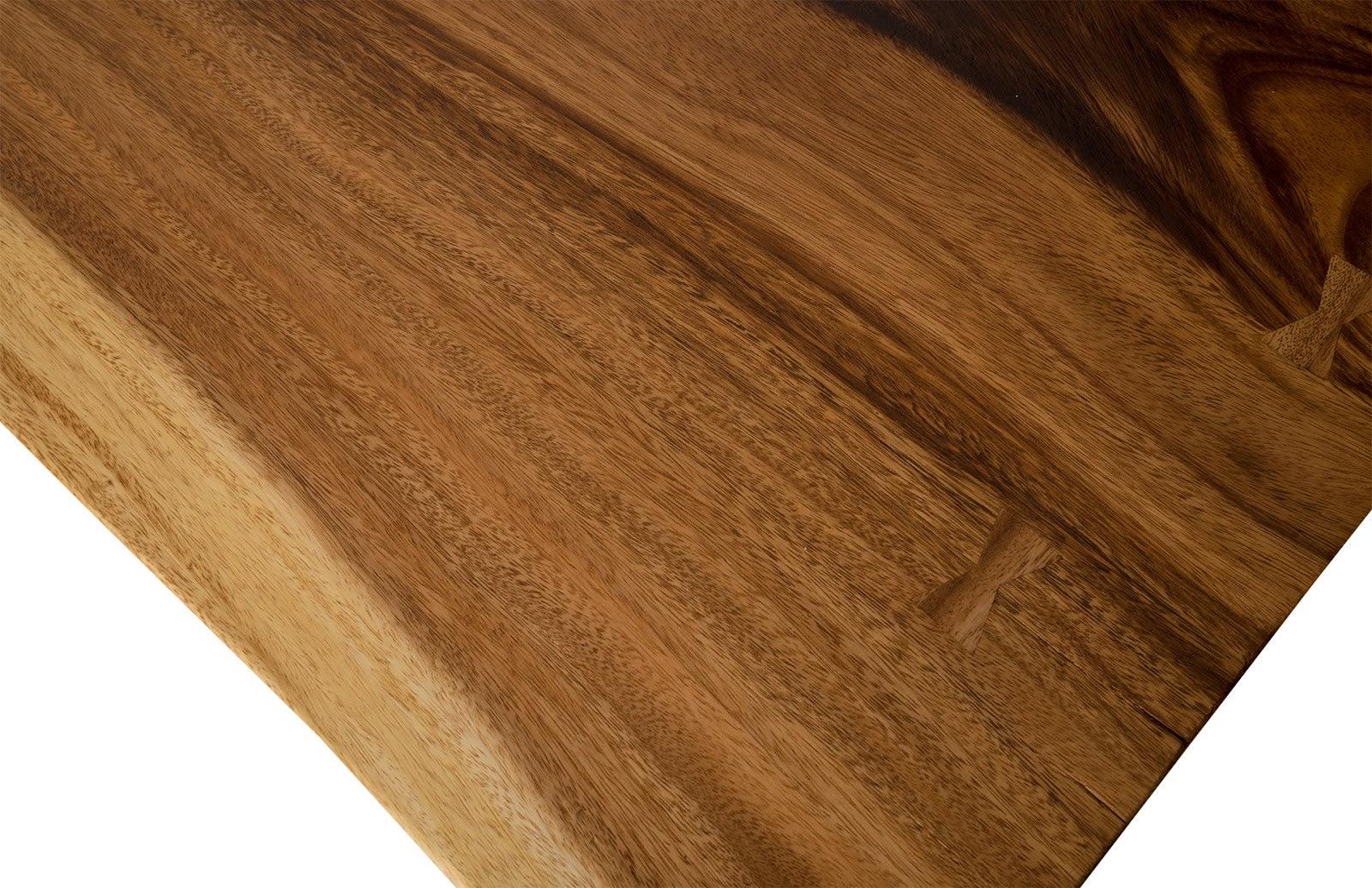 Iron Frame Bar Table, Natural - Frankwebs