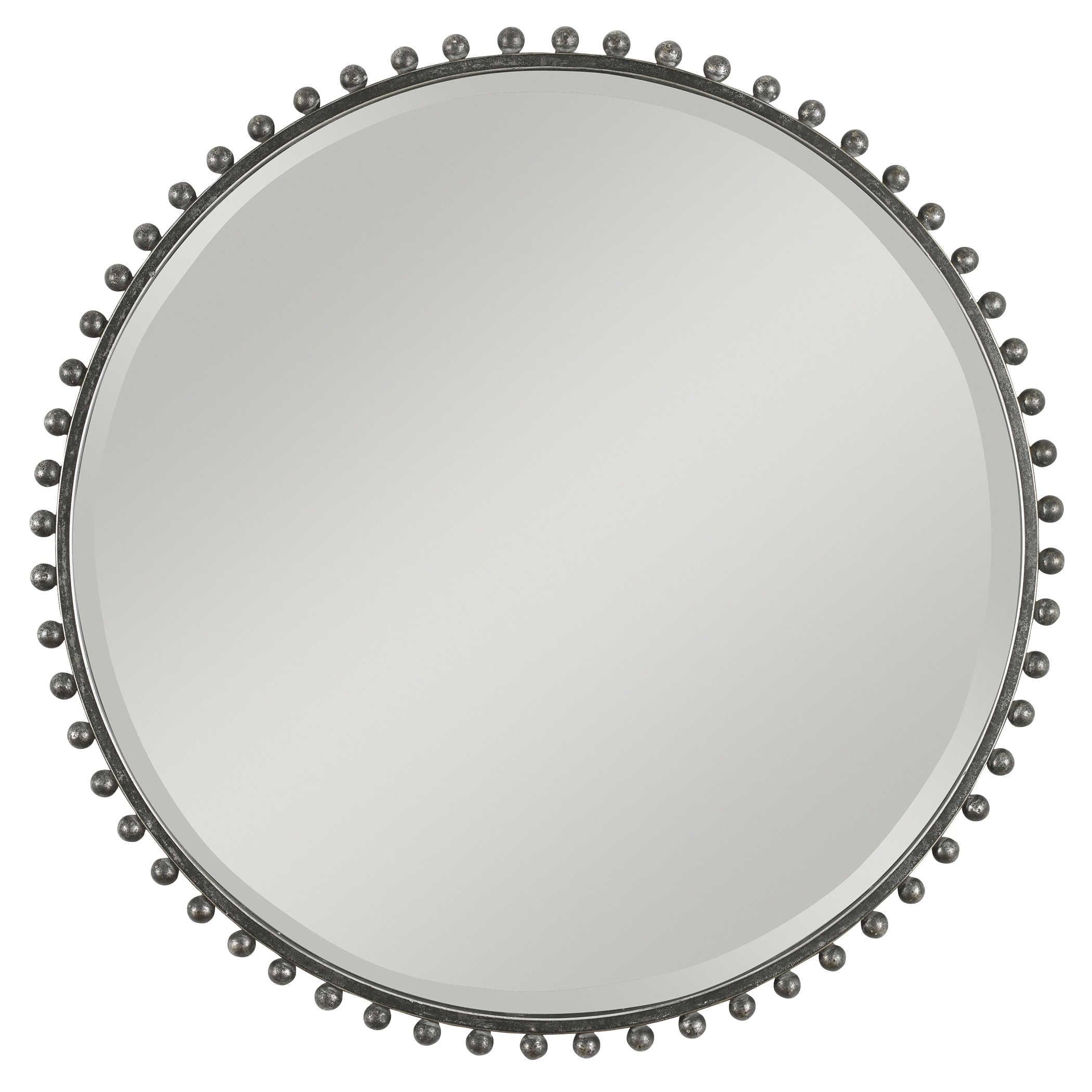 TAZA ROUND IRON MIRROR - Frankwebs