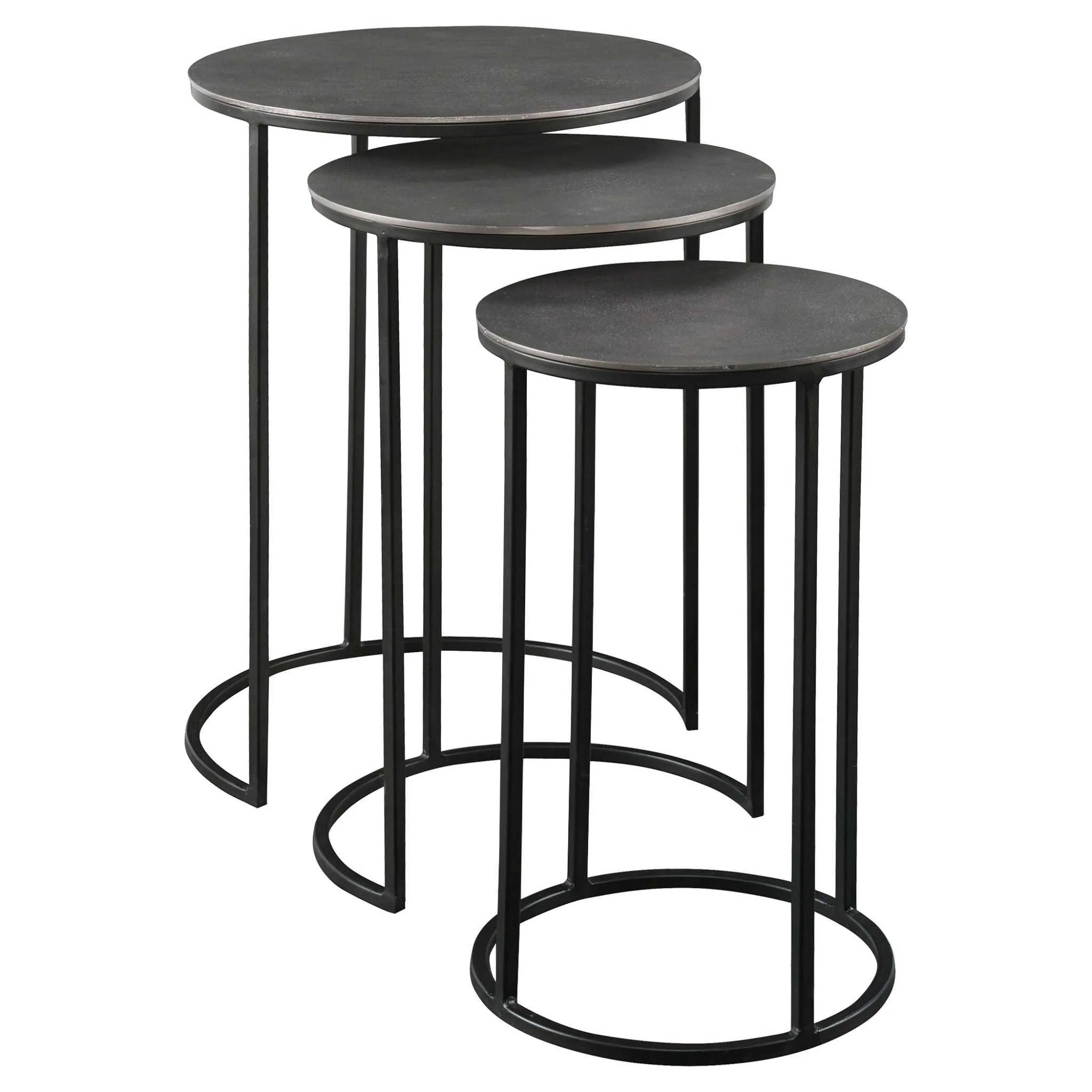 Erik Metal Nesting Tables, S/3 - Frankwebs