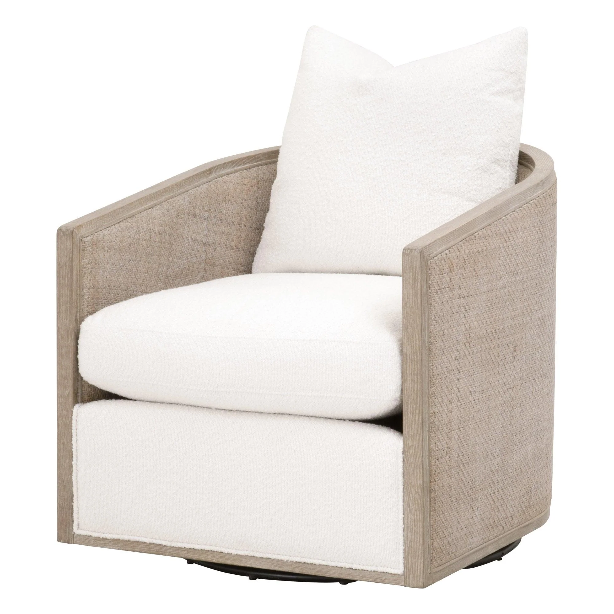 McGuire Swivel Club Chair - Frankwebs