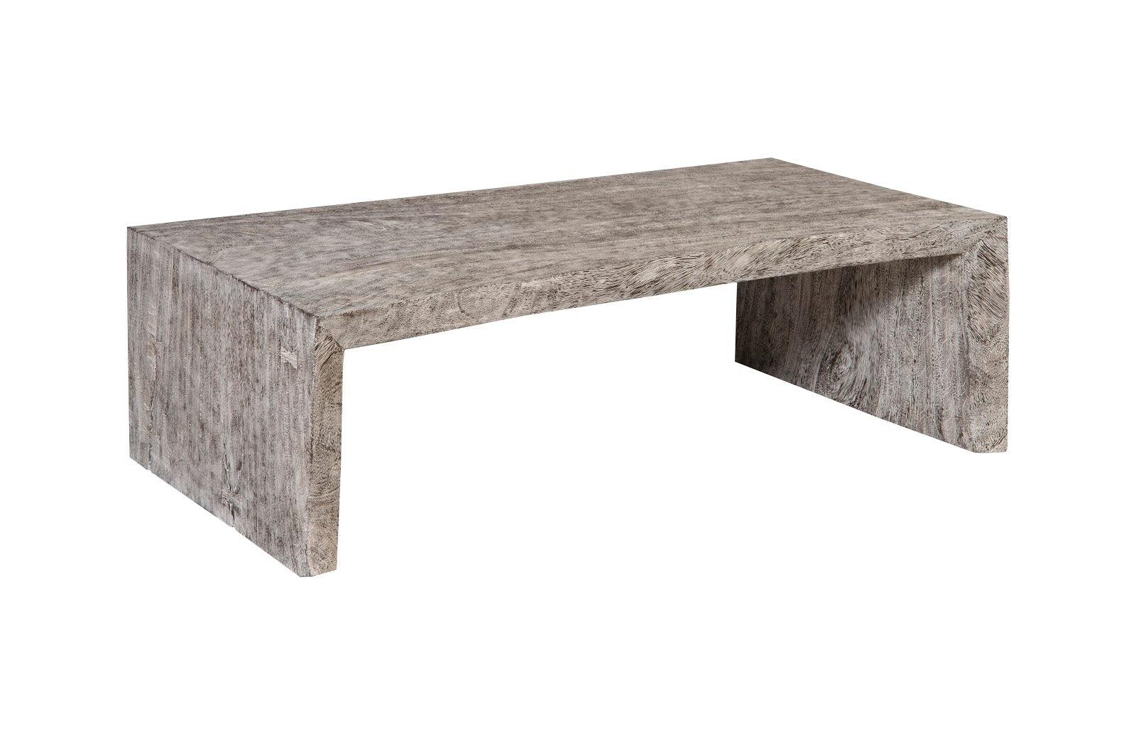 Waterfall Coffee Table, Gray Stone - Frankwebs