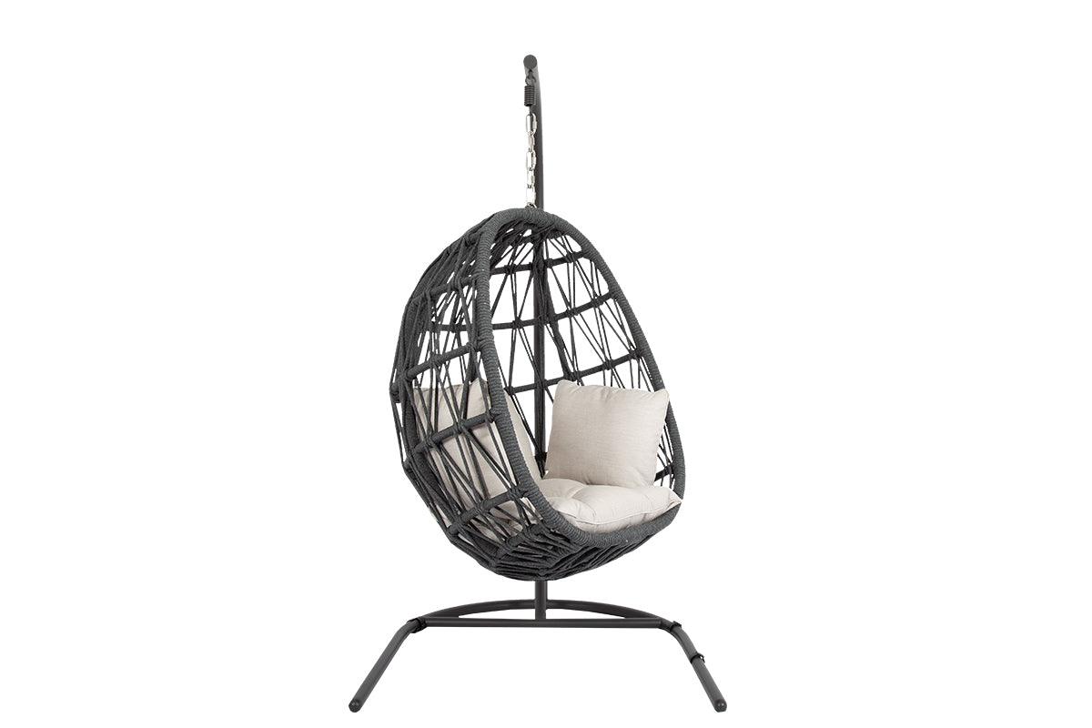 Milano Hanging Chair in Echo Ash w/ Self Welt - Frankwebs