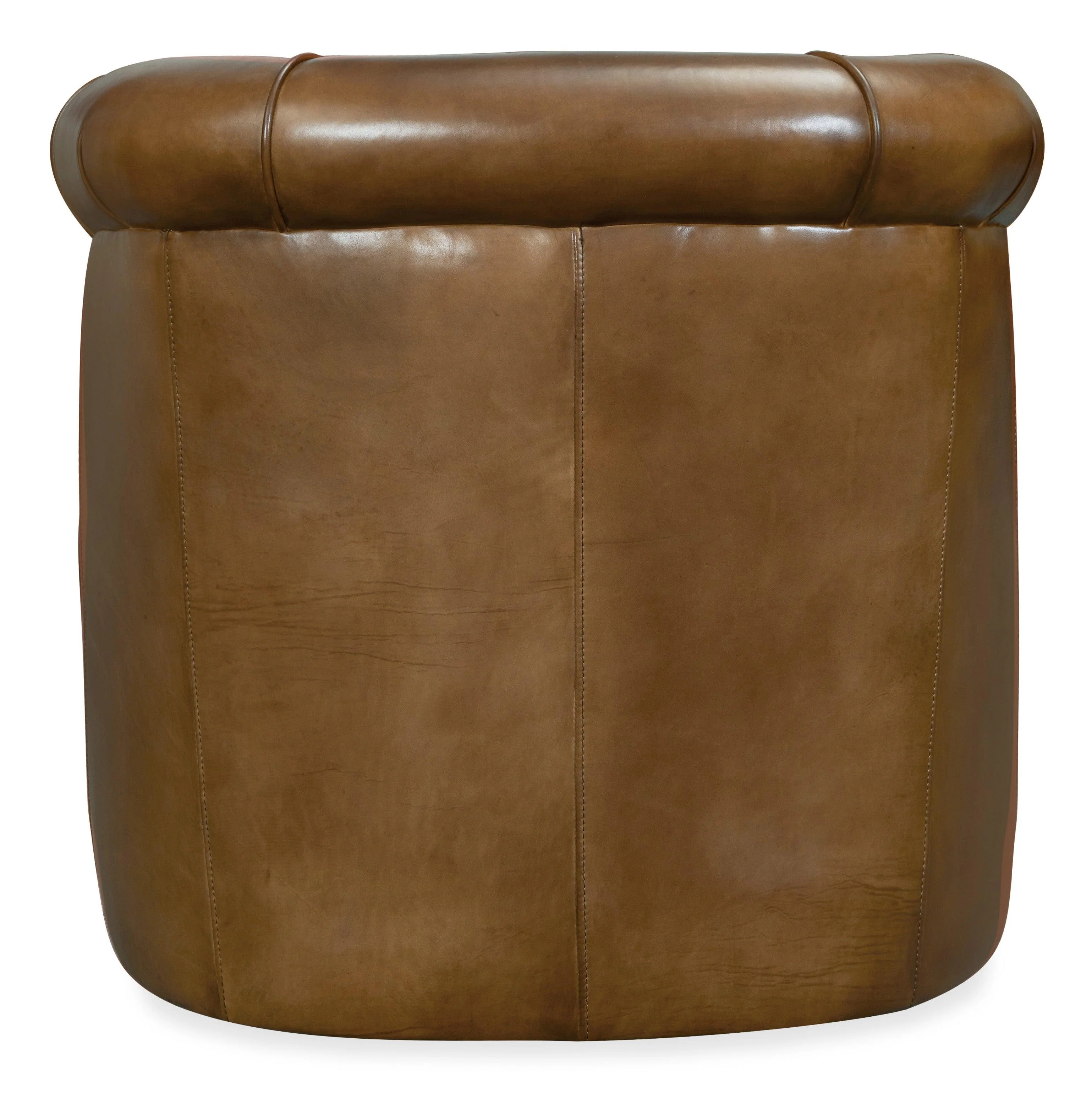 Axton Swivel Leather Club Chair - Frankwebs