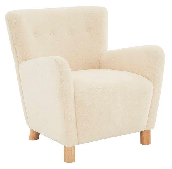 CAREY FAUX SHEARLING ACCENT CHAIR - Frankwebs