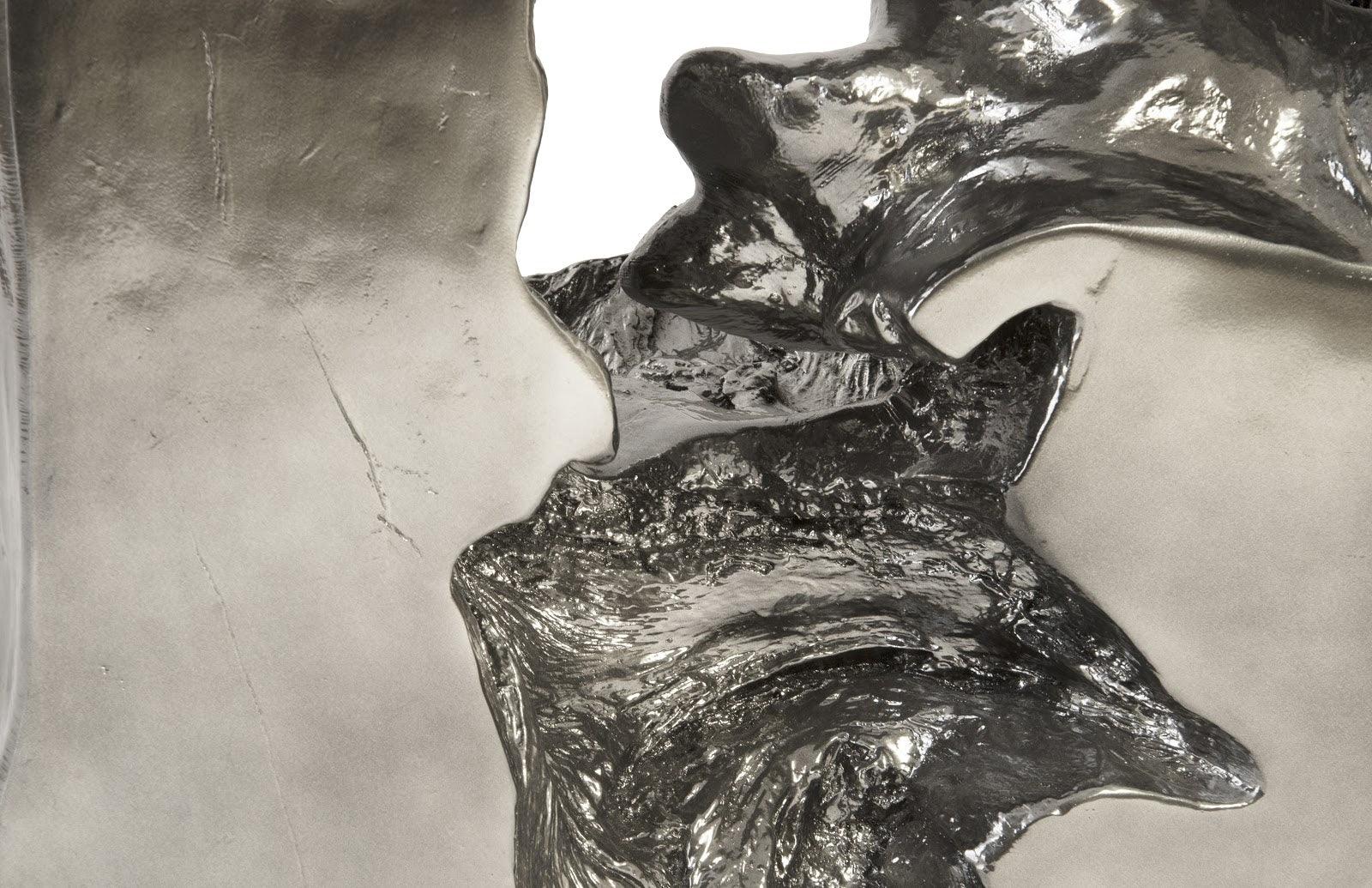 Plateada Hollow Console, Liquid Silver - Frankwebs