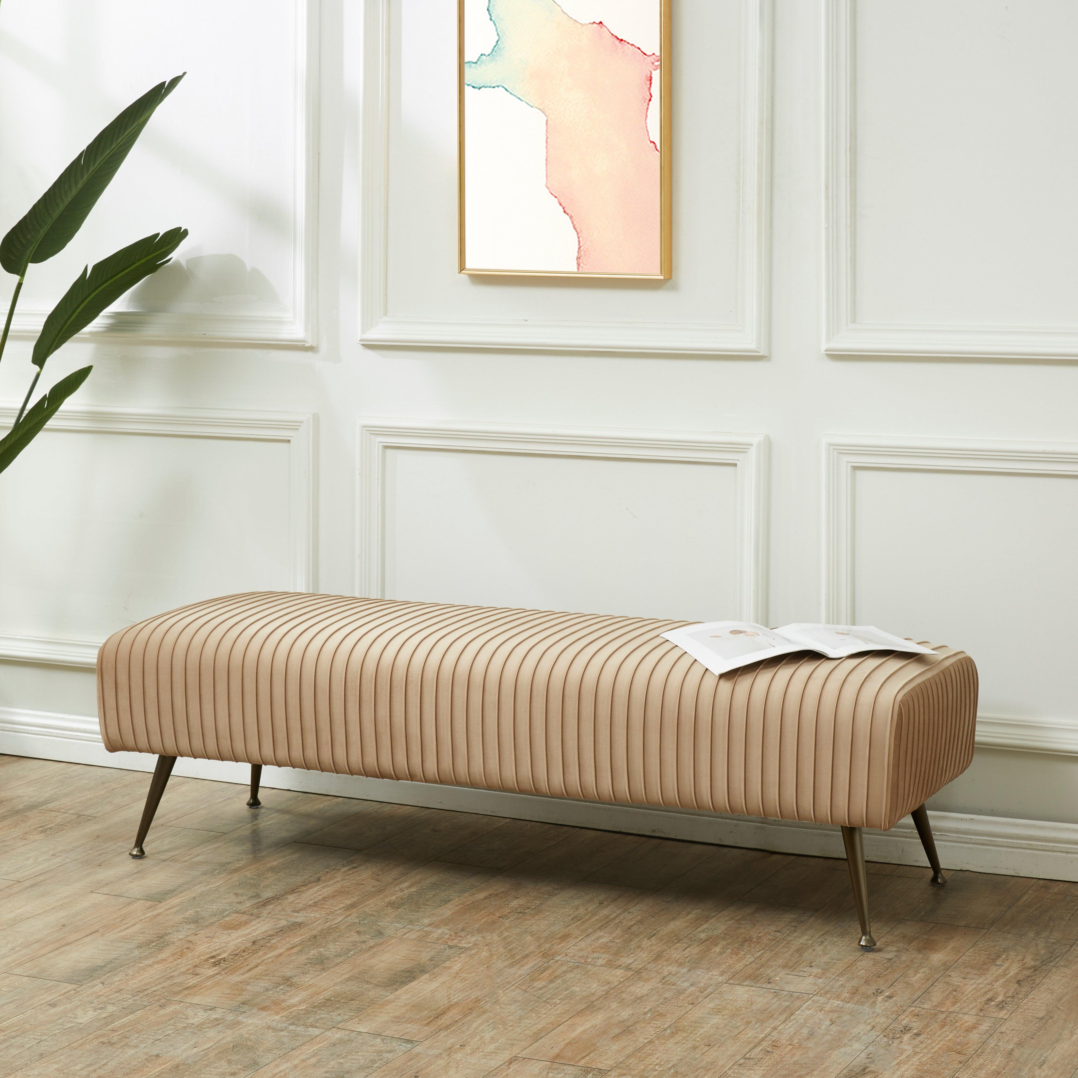 SALOME VELVET BENCH - Frankwebs