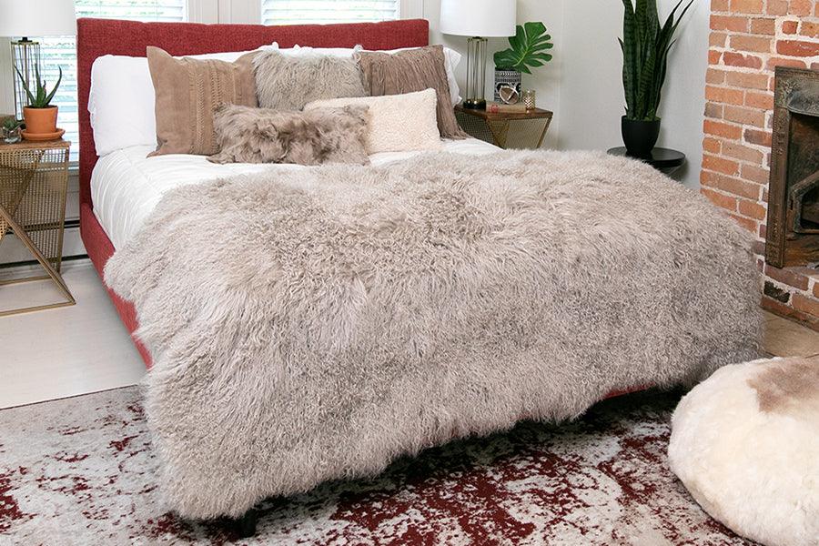 Tibetan Longwool Throw - Frankwebs