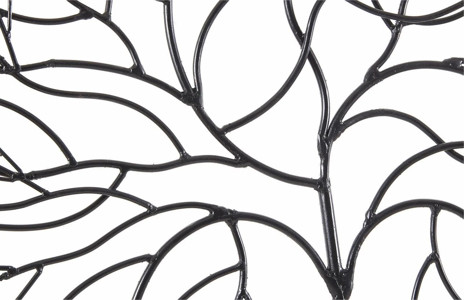 Wire Tree Wall Art, Large, Circle, Metal, Black - Frankwebs